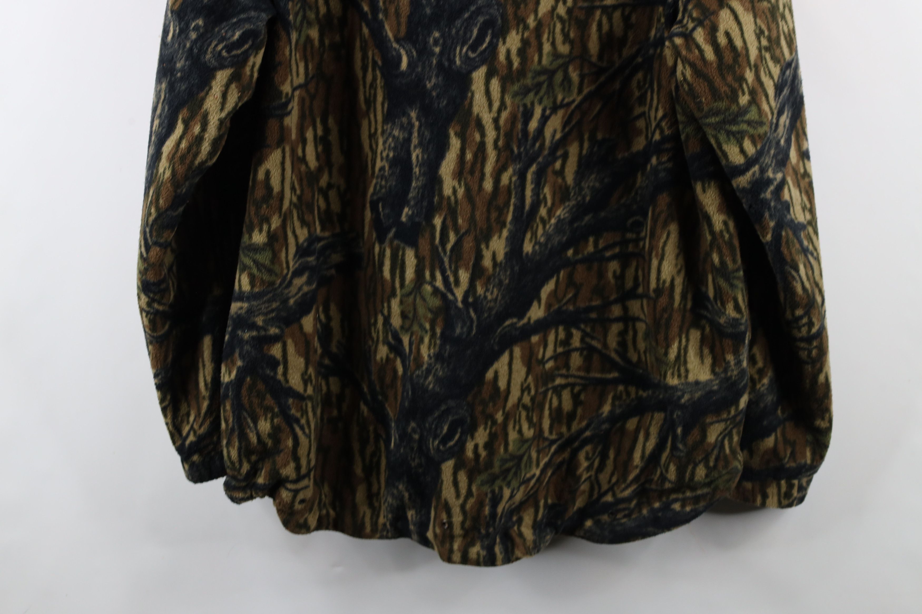Vintage Vintage 90s Remington Camouflage Fleece Hooded Parka Jacket Size US XL / EU 56 / 4 - 16 Thumbnail