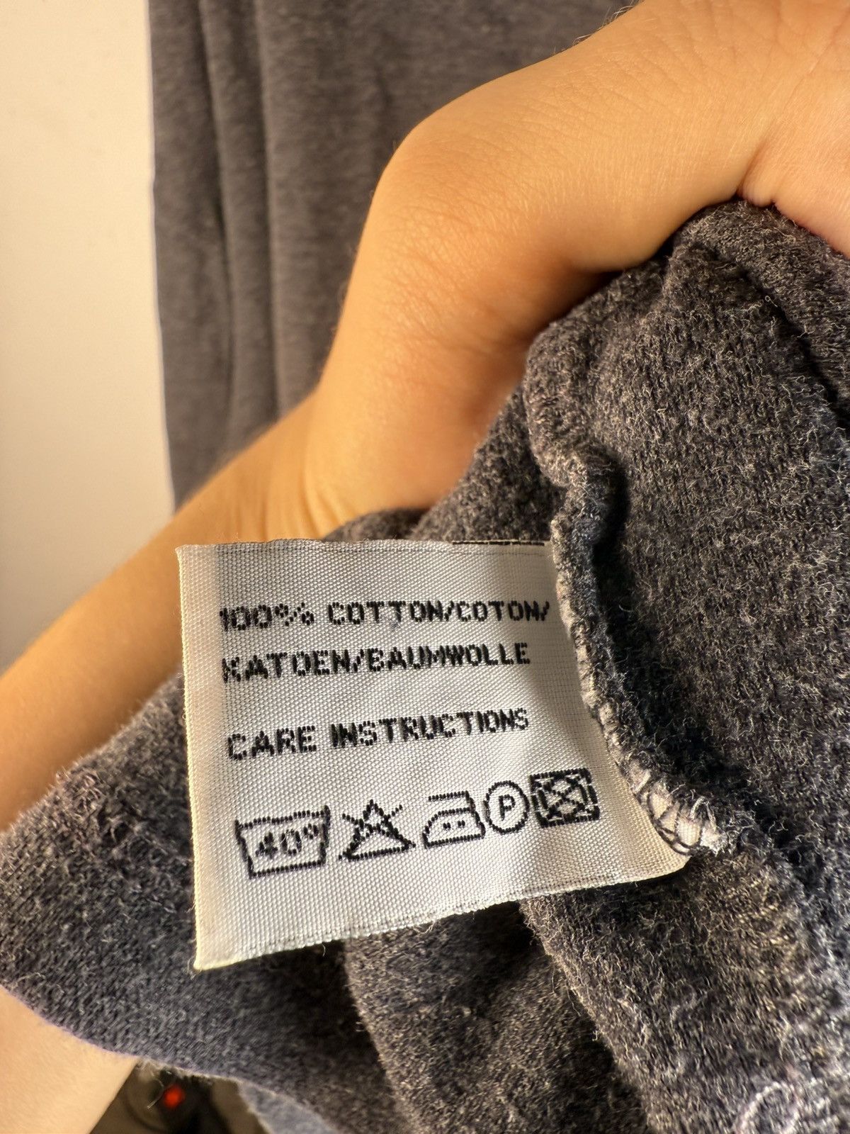 Yves Saint Laurent 90s YSL Sweatshirt 1/4 Quarter Zip Grey Vintage Sweater Size US XXL / EU 58 / 5 - 7 Thumbnail