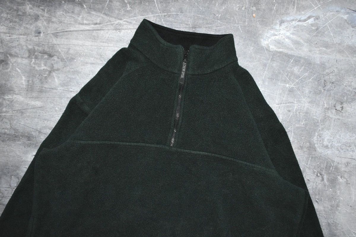 J.Crew Vintage 90s J. Crew Quarter-Zip Fleece Pullover (L) Size US L / EU 52-54 / 3 - 3 Thumbnail