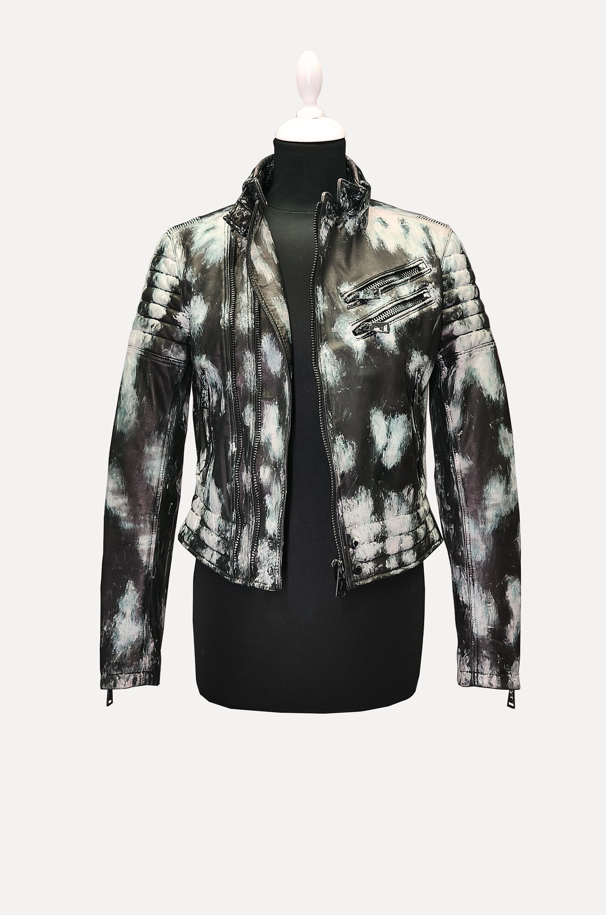 Polo Ralph Lauren POLO RALPH LAUREN _ JACKSON POLLOCK HAND- PAINTED _ LAMB Size S / US 4 / IT 40 - 4 Thumbnail