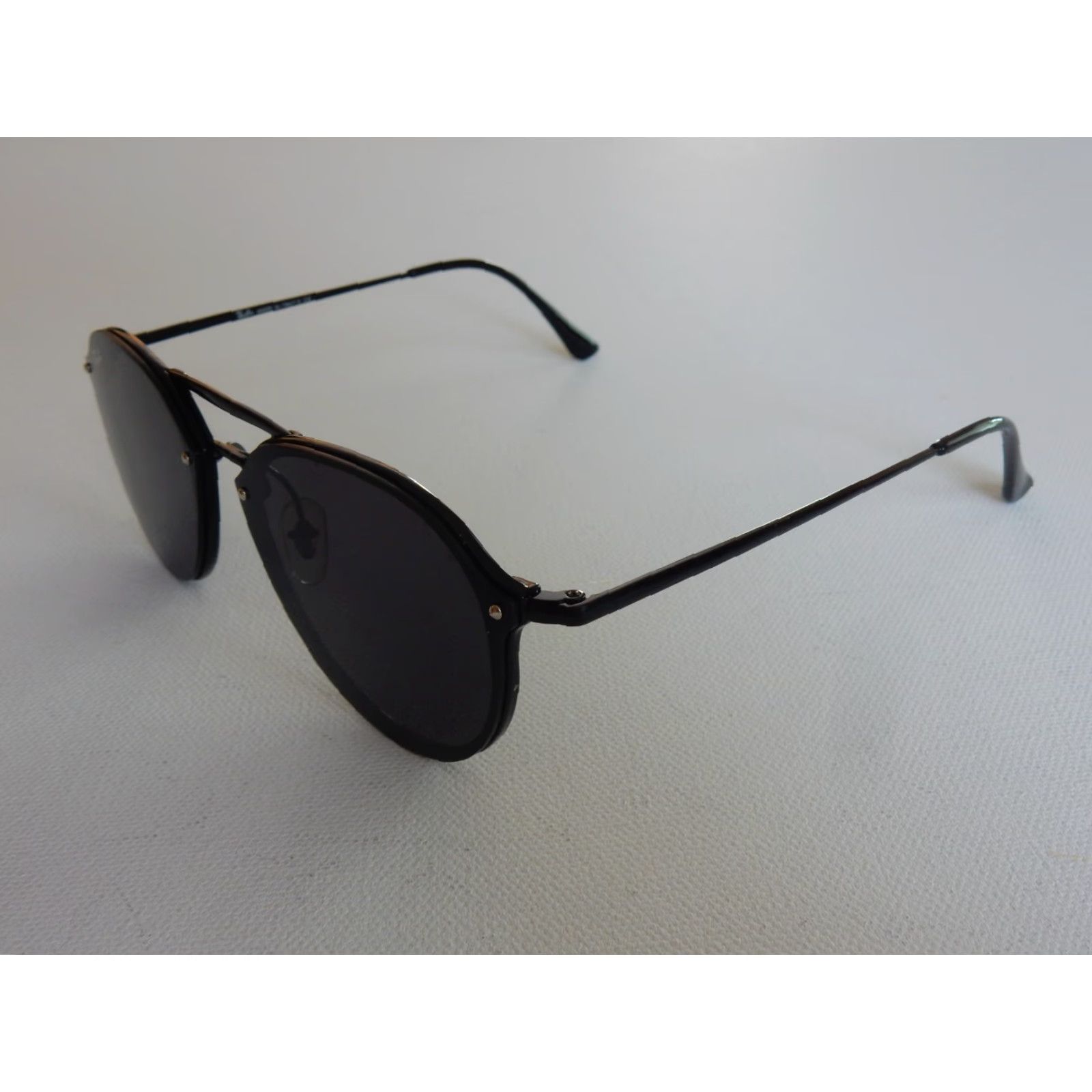 Vintage Ray-Ban Aviator Sunglasses Unisex Adults Black 62mm 14mm 145mm Model 4292 601S/71 Size ONE SIZE - 2 Thumbnail