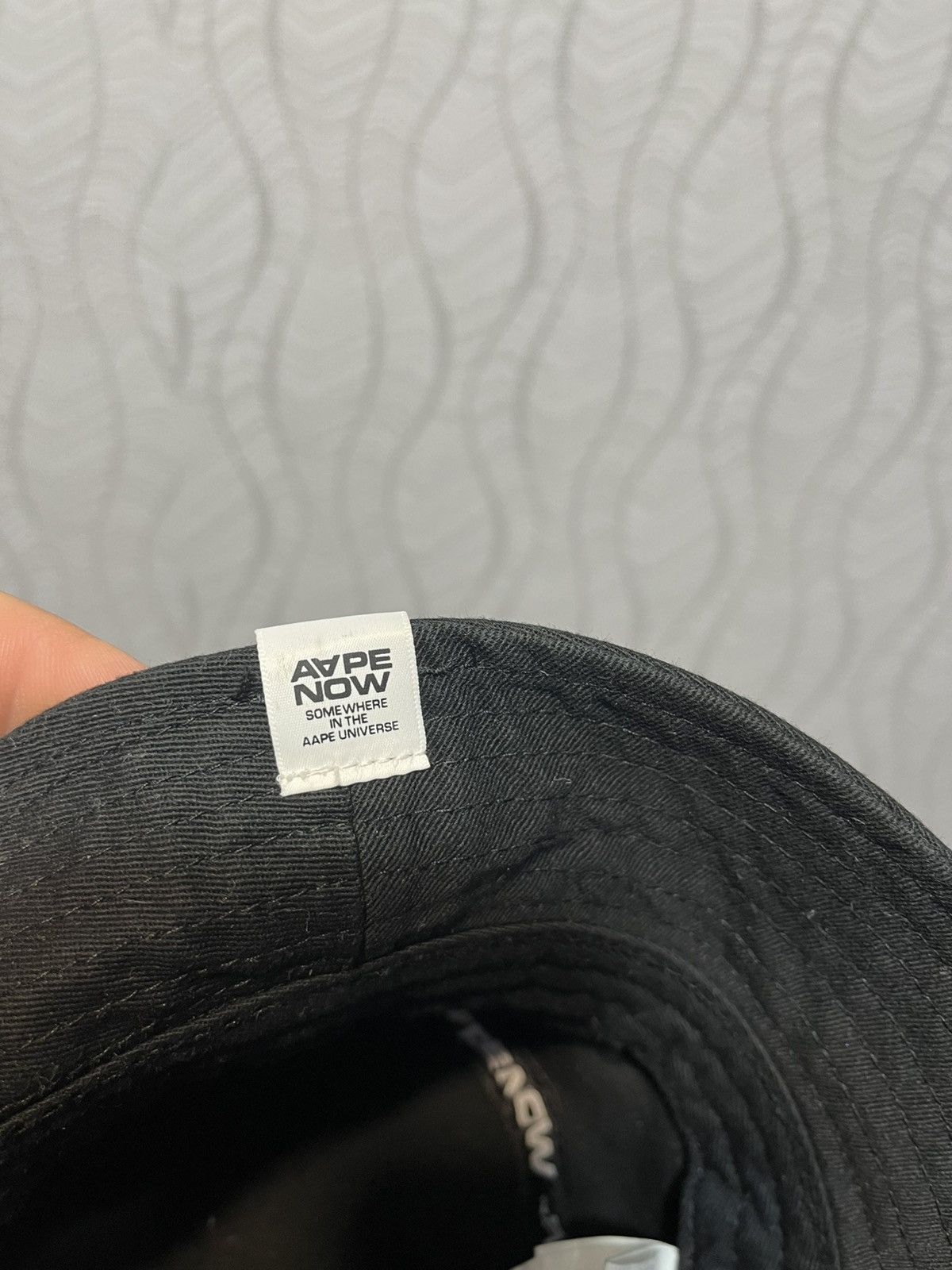 Aape Aape by a Bathing Ape Bucket Logo Black Hat Size ONE SIZE - 6 Thumbnail