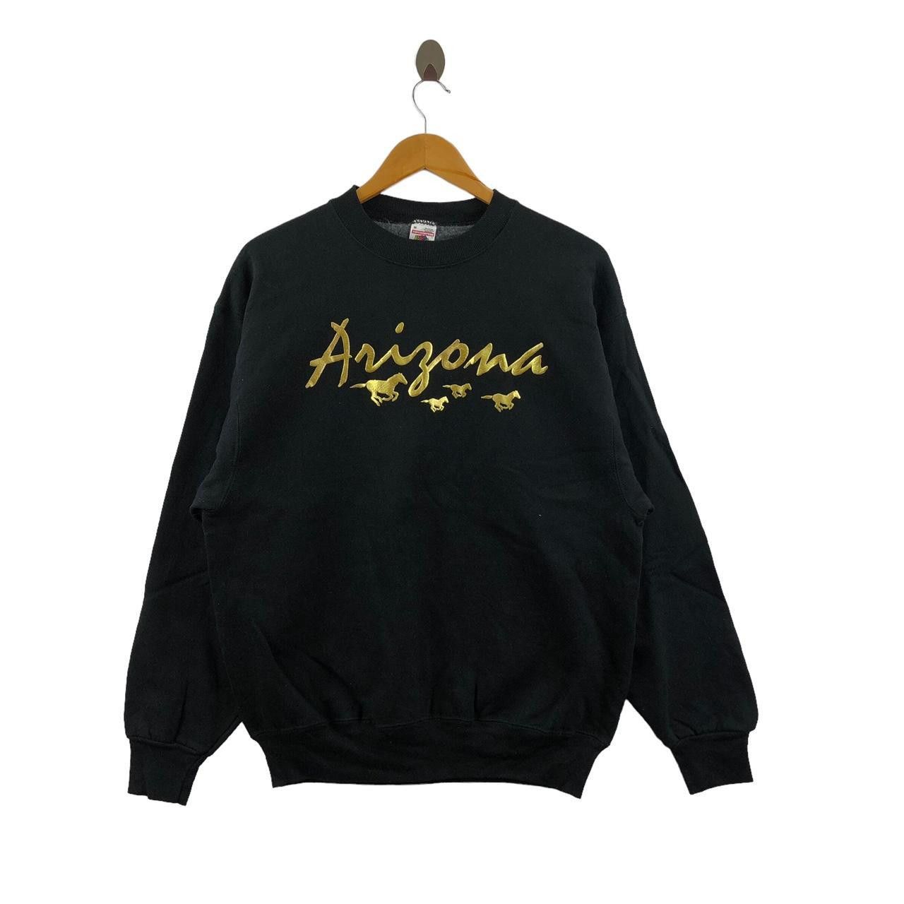 Vintage Vintage 90’ ARIZONA HORSE STALLIONS Race Sweatshirt Sweater Size M / US 6-8 / IT 42-44 - 1 Thumbnail