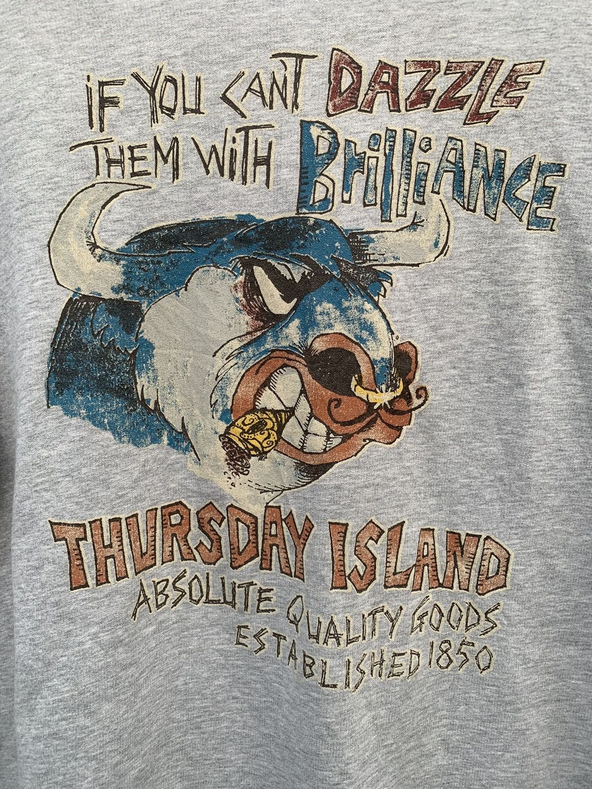 14th Addiction × Beauty Beast × KMRii Japanese brand Thursday island distressed detail longsleeve Size US M / EU 48-50 / 2 - 3 Thumbnail