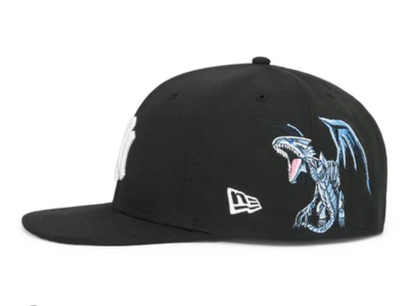 Anime × Hypland × New Era New Era NY Yankees HYPLAND Yugioh Blue Eyes FITTED Sz 8 Size ONE SIZE - 1 Thumbnail
