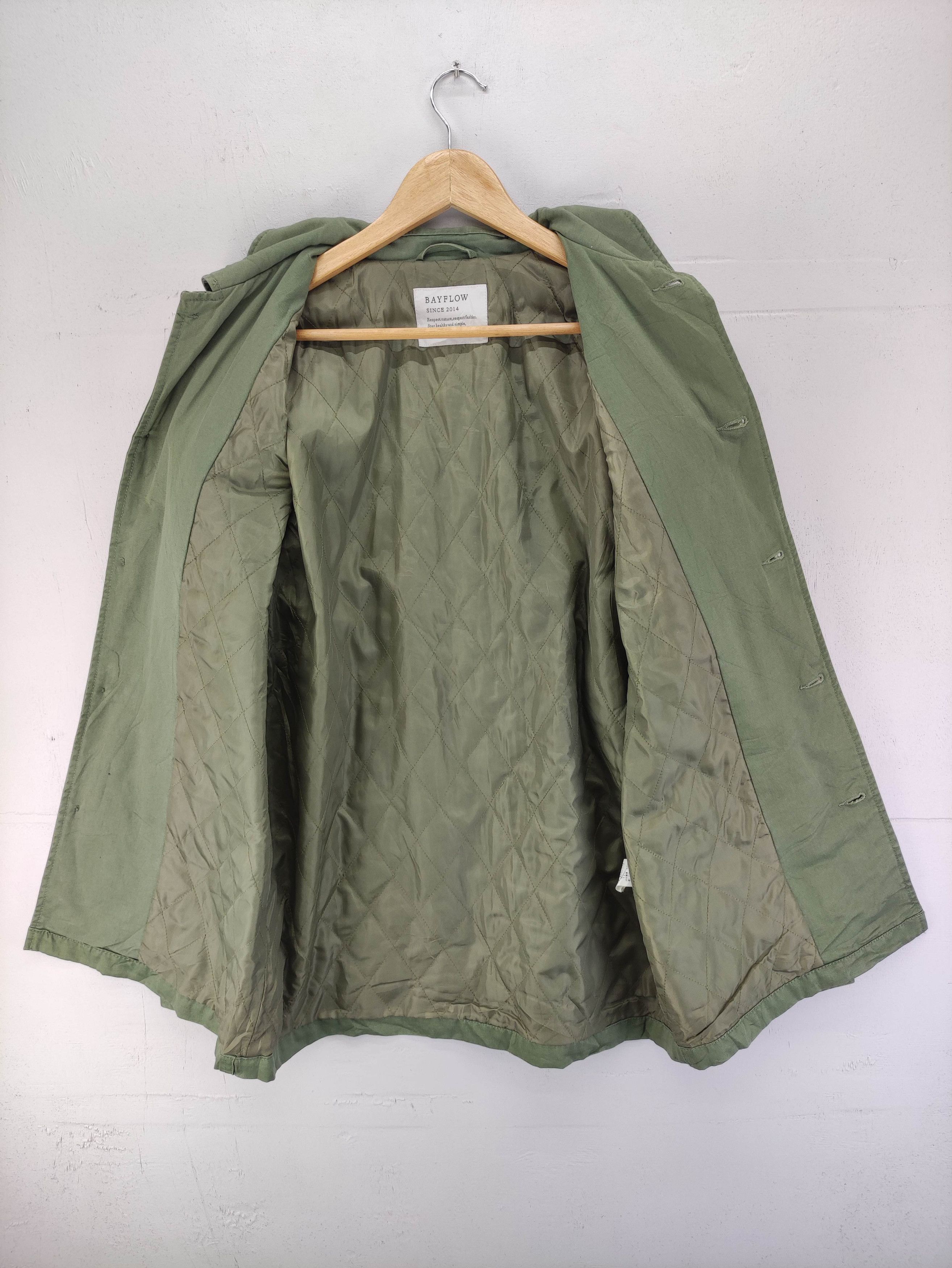 Japanese Brand Bayflow Military Style Jacket Button Up Size US M / EU 48-50 / 2 - 4 Thumbnail
