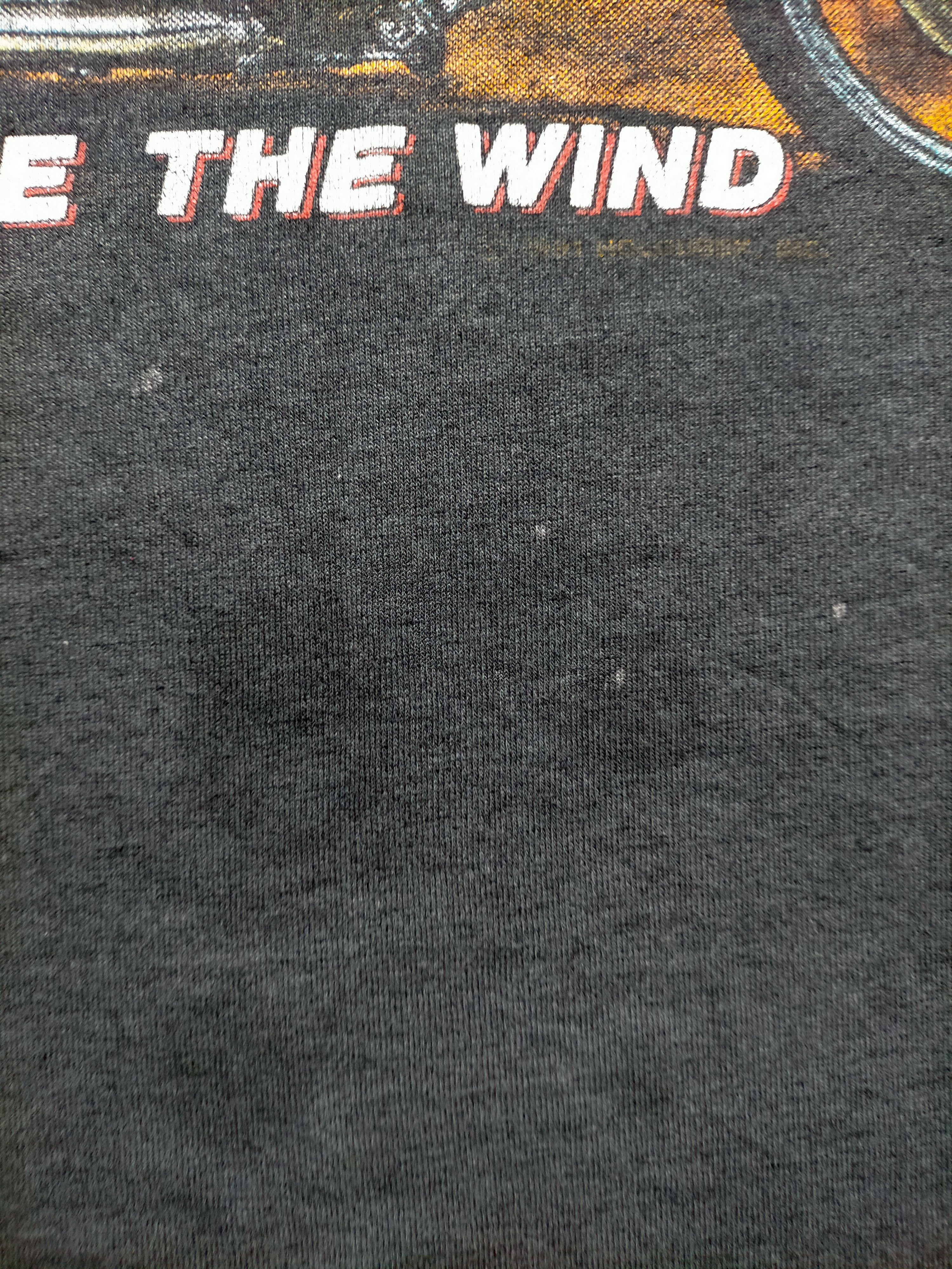 Harley Davidson Vintage Harley Davidson Ride the wind single stich tee Size US XXL / EU 58 / 5 - 11 Thumbnail