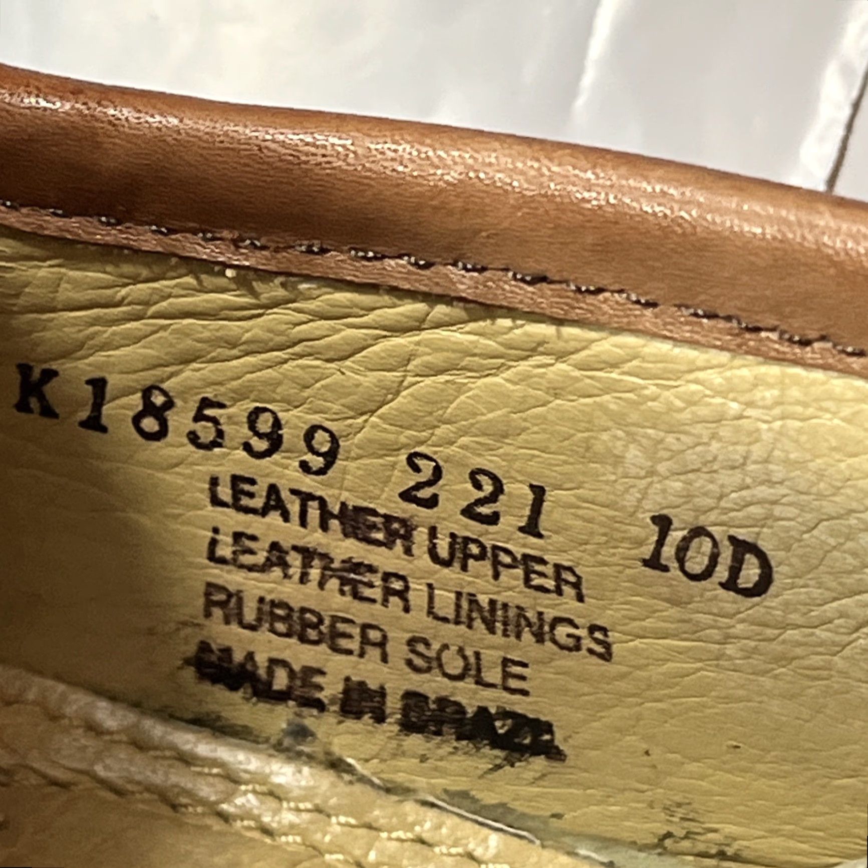 Florsheim VINTAGE Florsheim Barletta Tassel Loafers Men’s 10D Leather Kiltie Brazil Brown Leather Slip On Dress Size US 10 / EU 43 - 2 Thumbnail