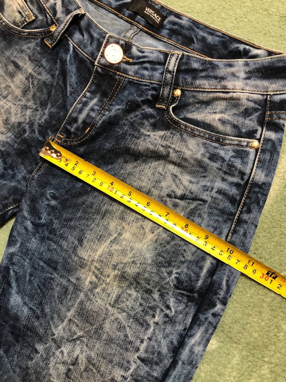 Versace Vintage luxury jeans Versace Y2K denim pants print Size US 34 / EU 50 - 12 Thumbnail