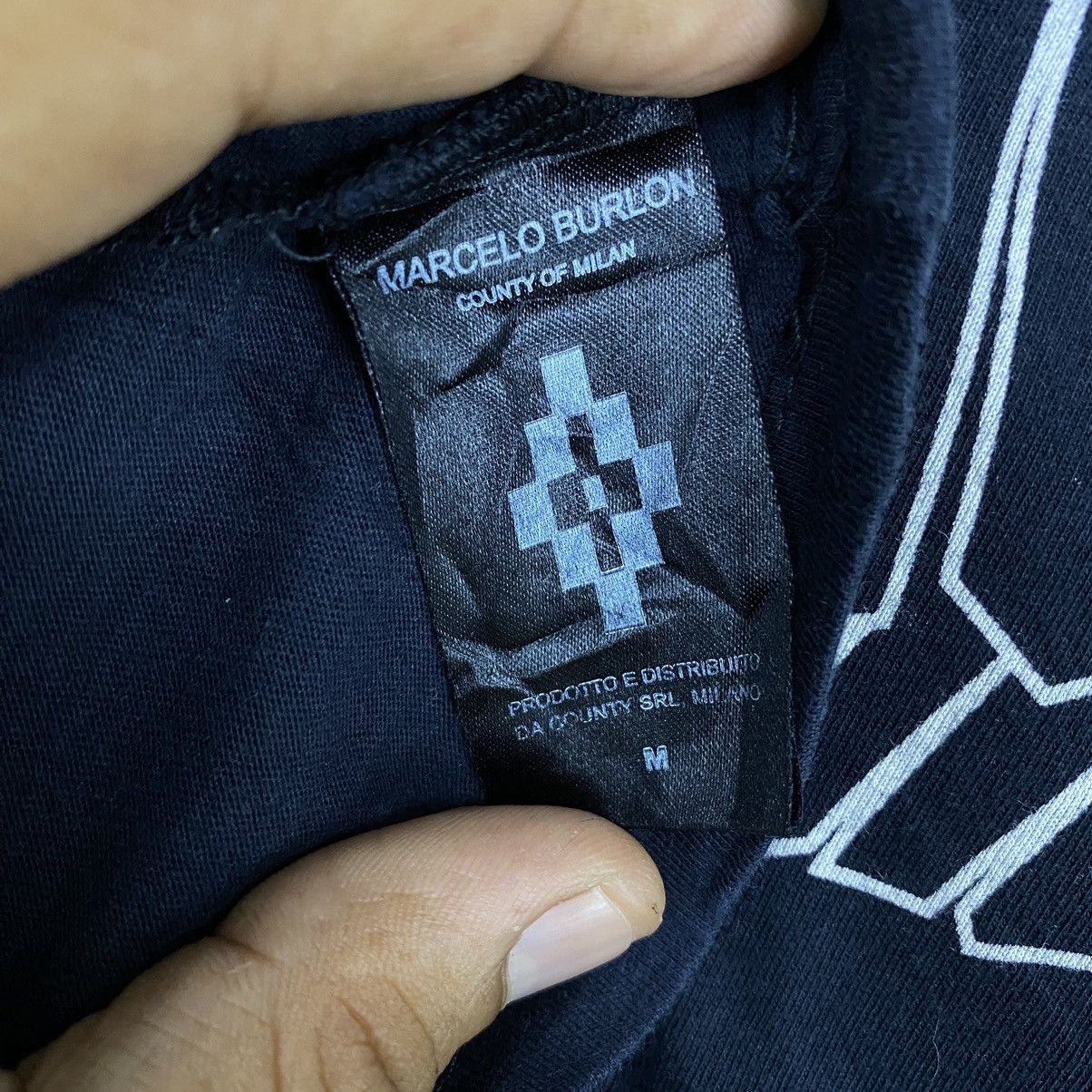Marcelo Burlon MARCELO BURLON WING BLACK TEE Size US M / EU 48-50 / 2 - 11 Thumbnail