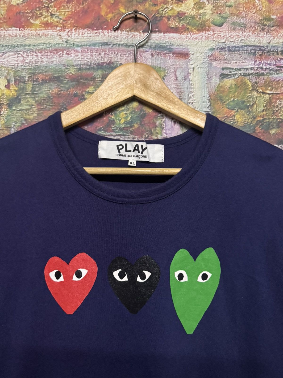 Comme des Garcons PLAY Comme Des Garcons Play Tee Size US XL / EU 56 / 4 - 6 Thumbnail