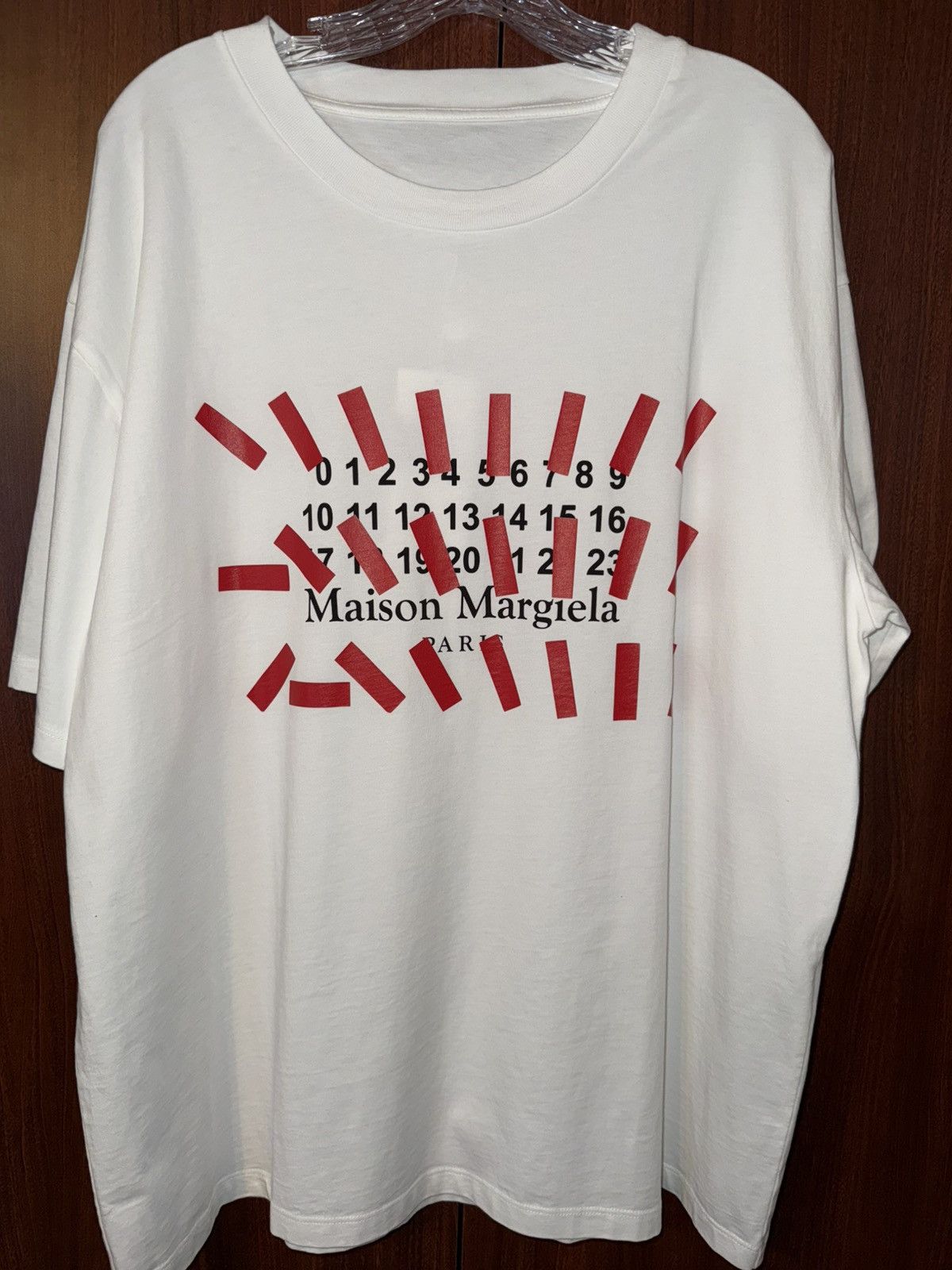 Maison Margiela Maison Margiela Tape Logo T-Shirt Size US M / EU 48-50 / 2 - 6 Thumbnail