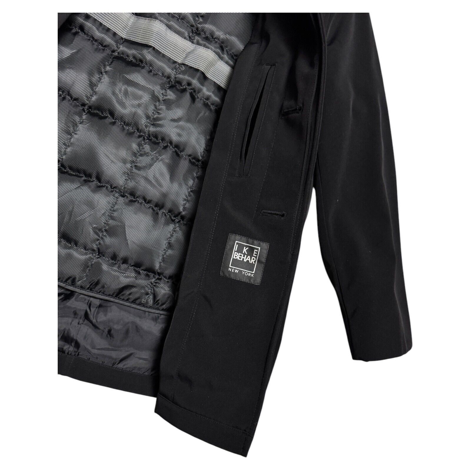 Ike Behar IKE BEHAR Winter Lined Insulated Business Jacket Coat 10 Size L / US 10 / IT 46 - 4 Thumbnail