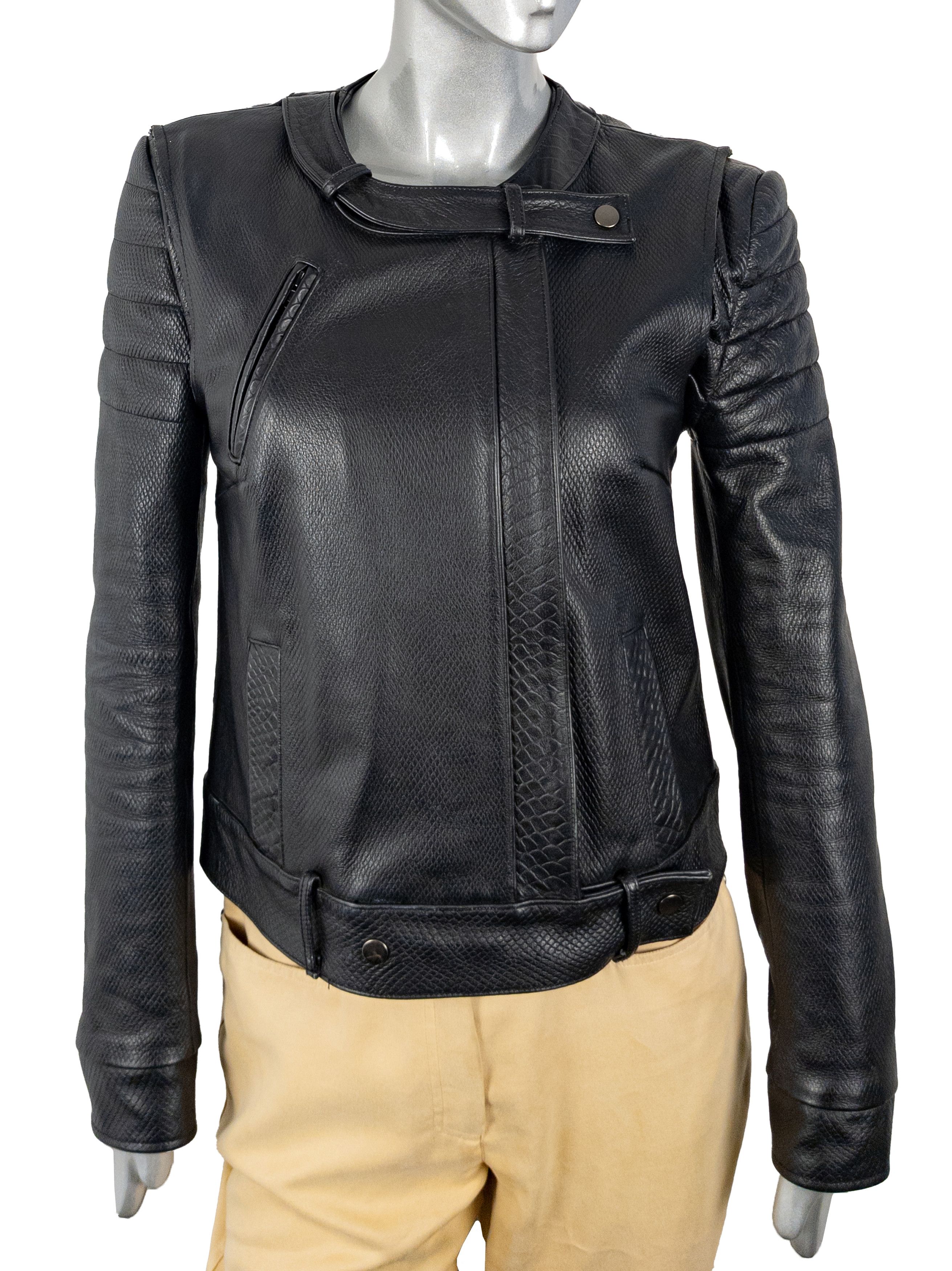Other Designer Leather Biker Jacket Camilla and Marc Size XS / US 0-2 / IT 36-38 - 4 Thumbnail