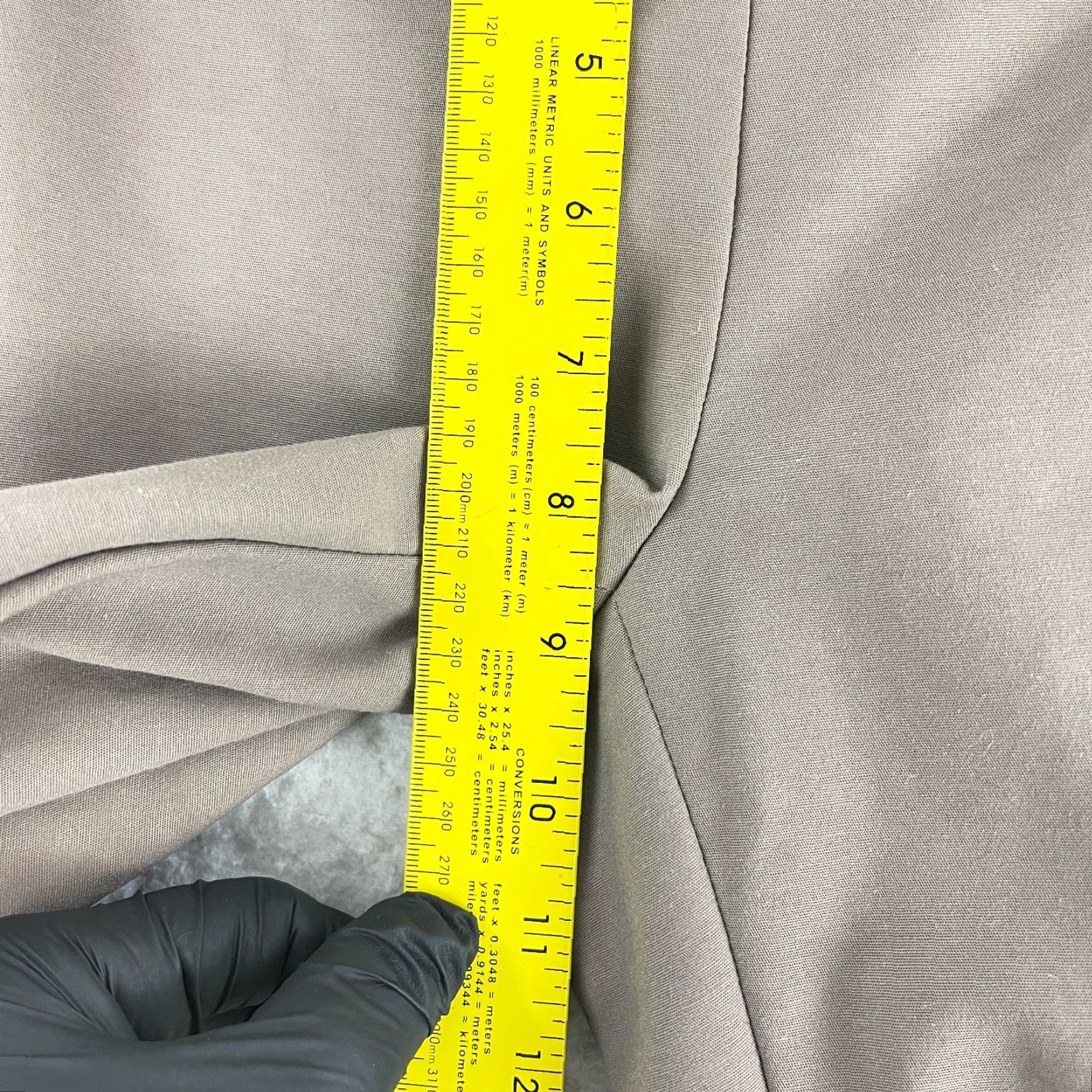 Saks Fifth Avenue Saks Fifth Avenue Dress Pants Womens Size 2 Skinny Leg Mid-Rise Flat Front Brown Color Black Friday? Size 26" / US 2 / IT 38 - 7 Thumbnail