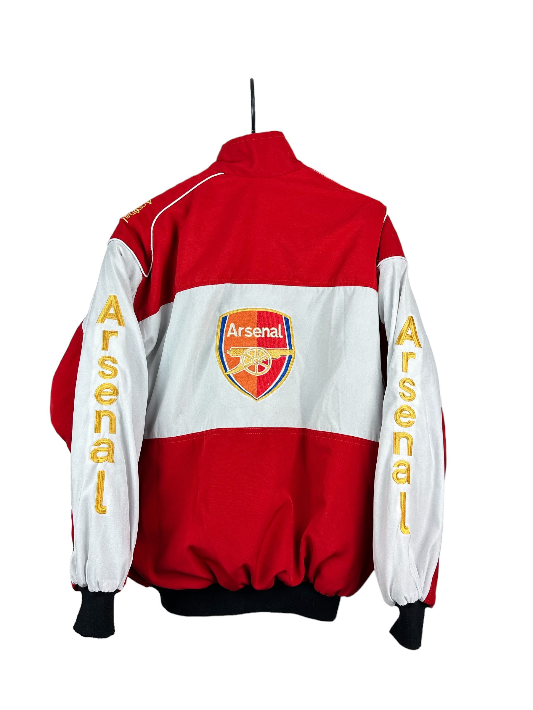 Other Vintage Arsenal Longon Racing Jacket Football Bomber Soccer Size US M / EU 48-50 / 2 - 8 Thumbnail