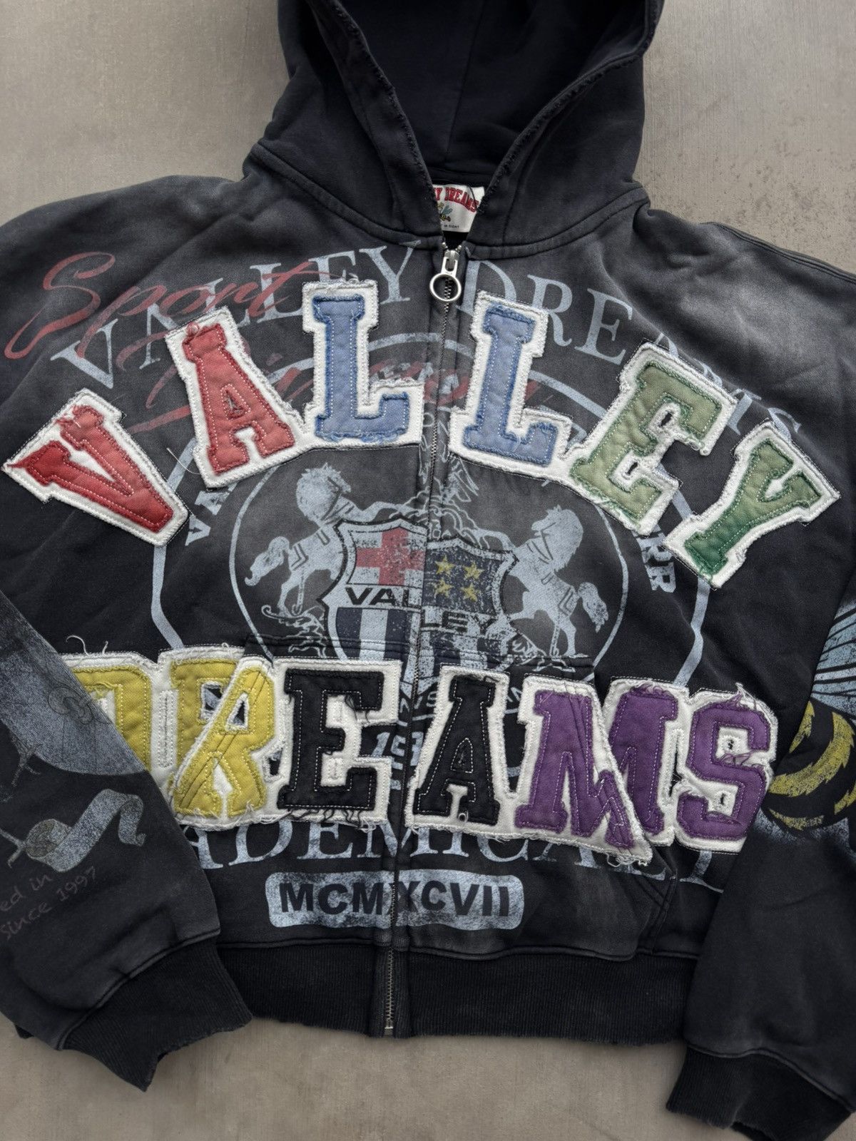 Vale Vale Forever Blasted Zip-Up Hoodie Size Medium NWT Size US M / EU 48-50 / 2 - 3 Thumbnail