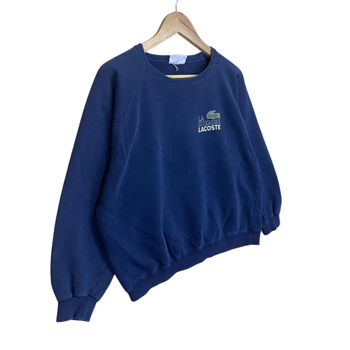 Lacoste Lacoste Embroidered Small Logo Cropped Crewneck Sweatshirt Size US S / EU 44-46 / 1 - 2 Thumbnail
