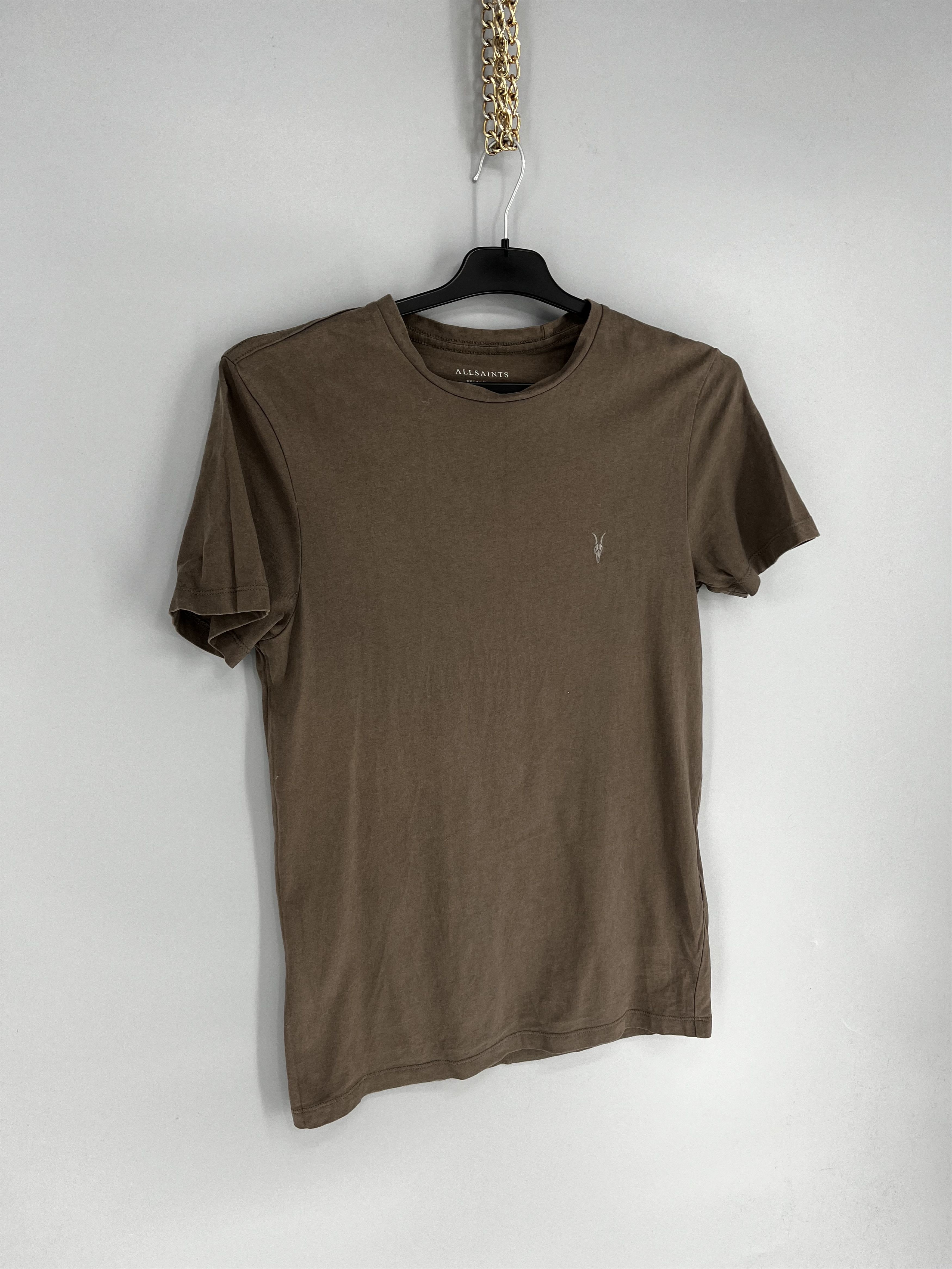 Allsaints Vintage Basic Allsaints Mini Logo Basic Tee Old Money Size US XS / EU 42 / 0 - 2 Thumbnail