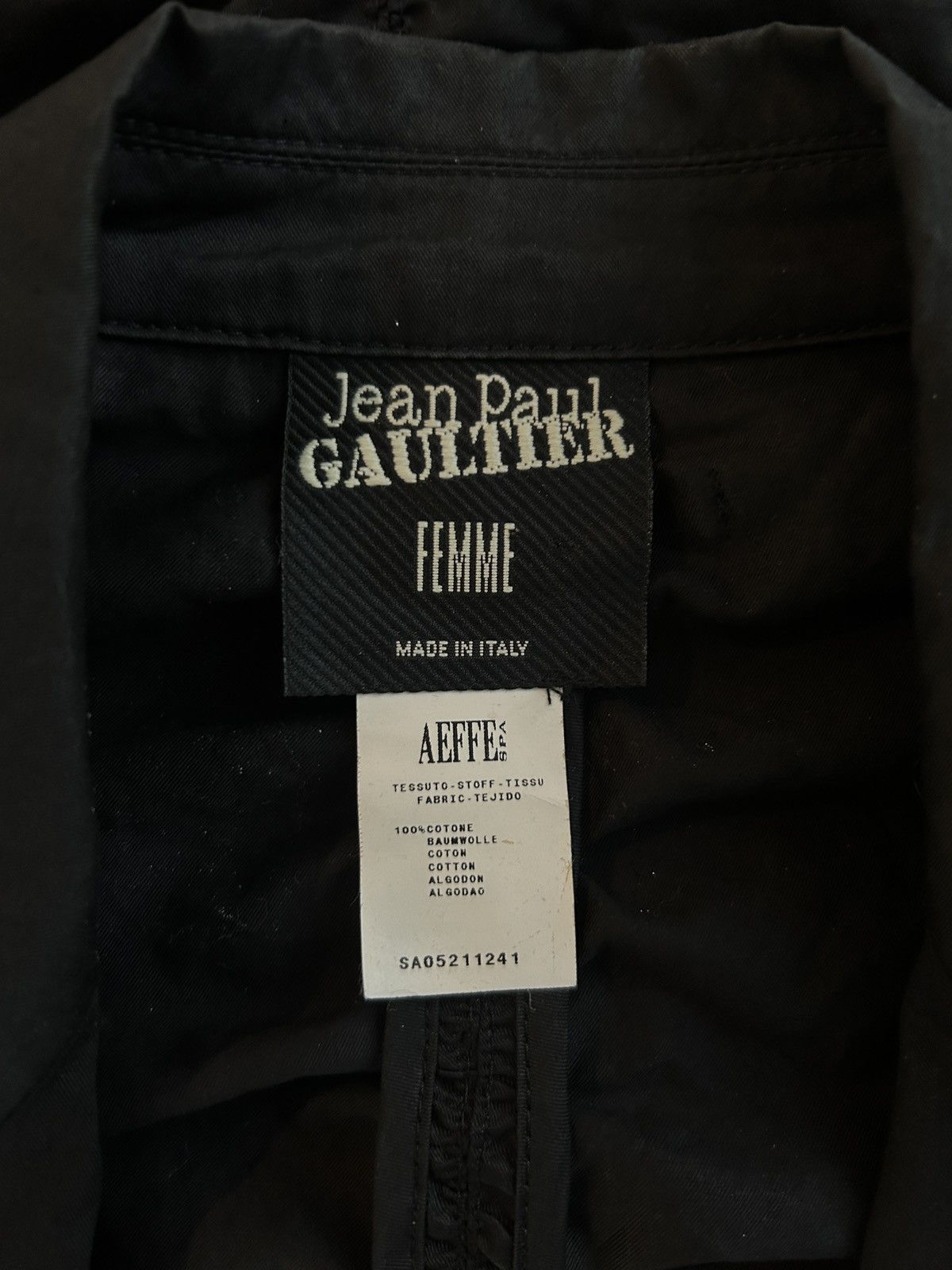 Jean Paul Gaultier 00’s Cropped Ruffle Bow Jacket Size S / US 4 / IT 40 - 7 Thumbnail