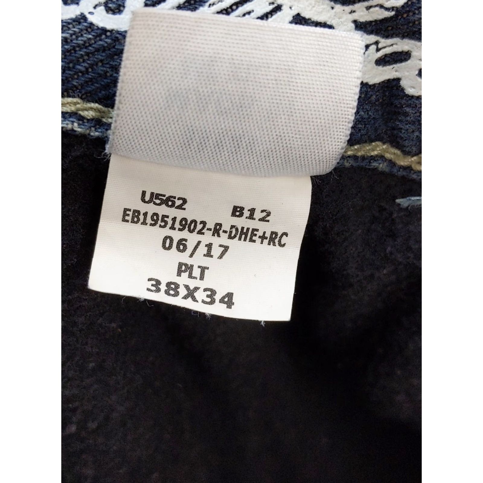 Eddie Bauer Eddie Bauer Jeans Mens 38x34 Blue Denim Straight Leg Fleece Lined Insulated Size US 38 / EU 54 - 4 Thumbnail