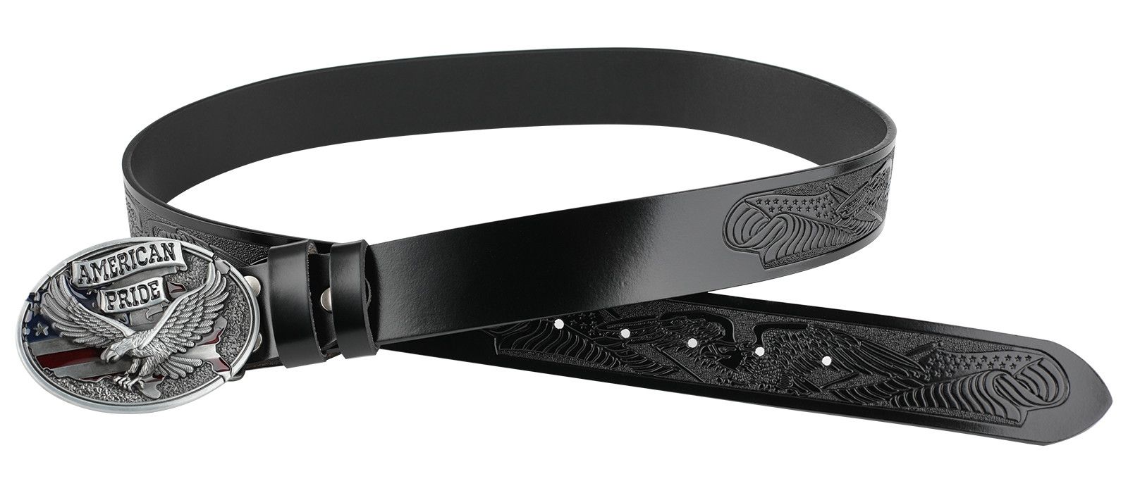 Designer Future Vintage Belt Riveted Belts Menswear Accessories Size ONE SIZE - 2 Thumbnail