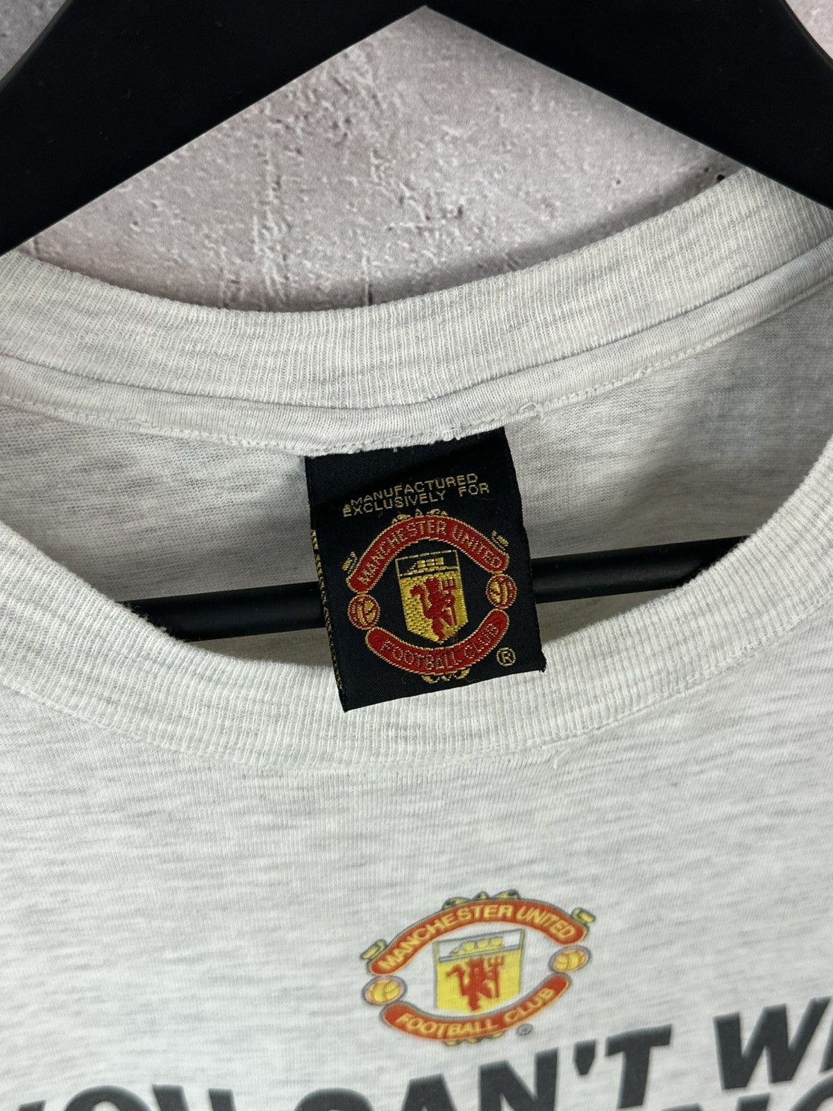 Vintage Vintage Manchester United Premiership Champions 95-96 Tshirt Size US L / EU 52-54 / 3 - 4 Thumbnail