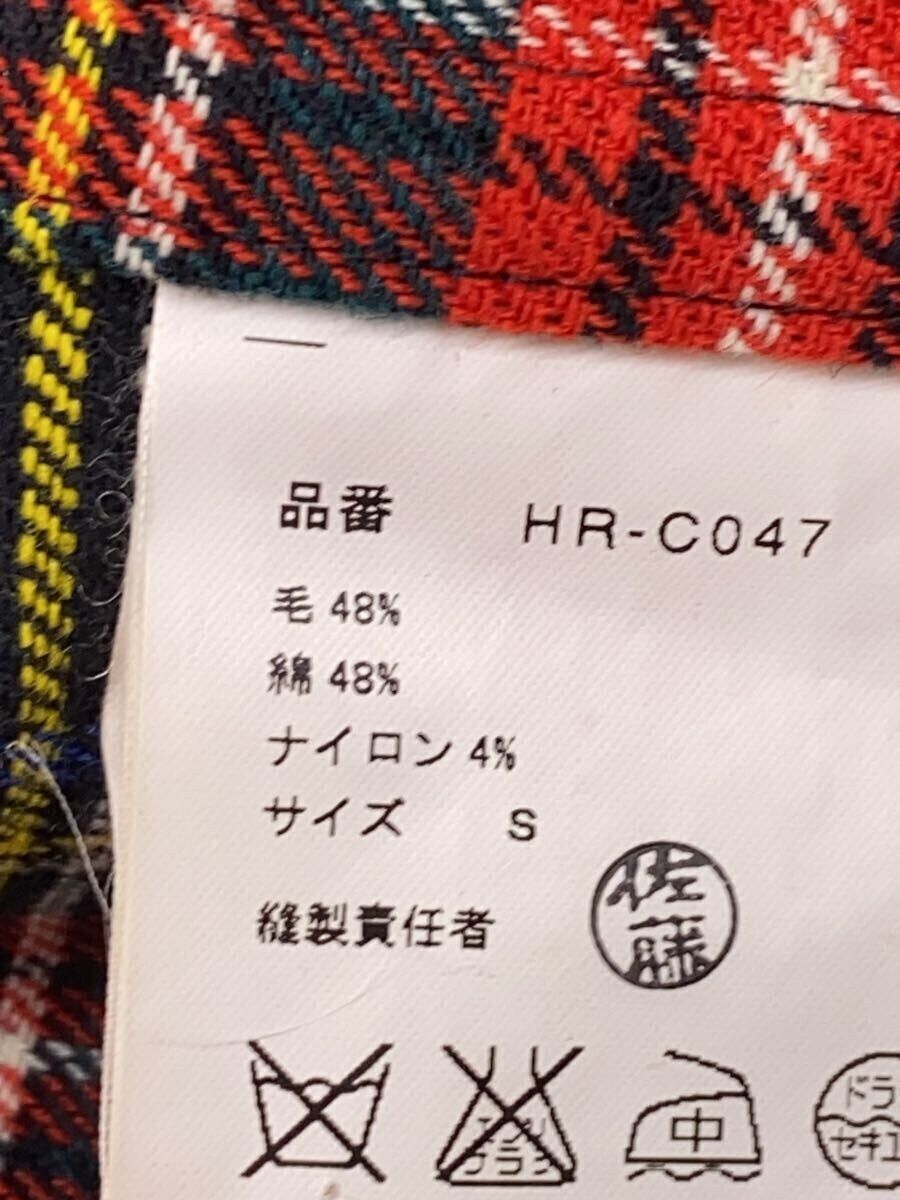 Comme des Garcons × Comme des Garcons Homme Patchwork Plaid Double Breasted Pea Coat Jacket Size US S / EU 44-46 / 1 - 6 Thumbnail