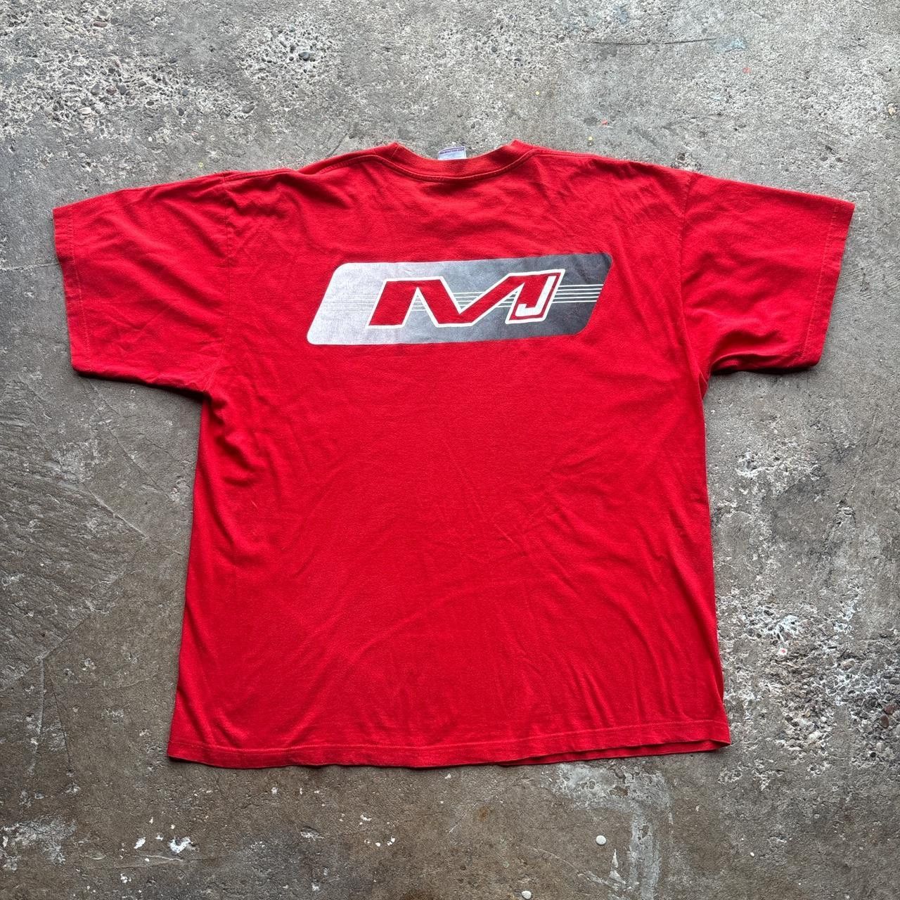 Jordan Brand 00s red Jordan “MJ” graphic tee Size US XXL / EU 58 / 5 - 4 Thumbnail