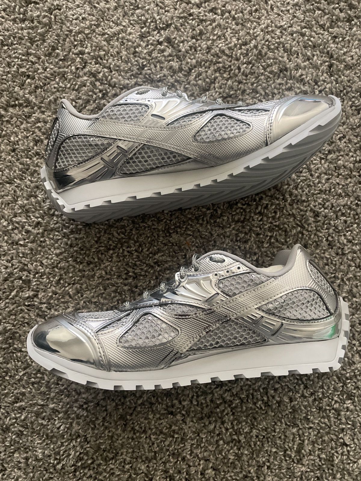 Bottega Veneta ( Metallic Fishnet )
