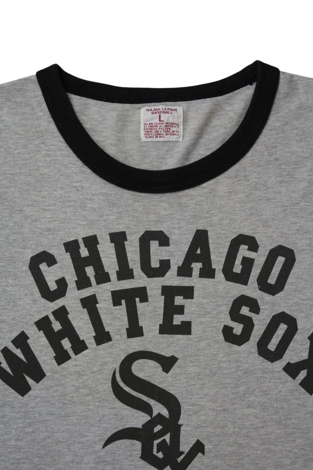 Japanese Brand MLB CHICAGO WHITE SOX RINGER TEE Size US L / EU 52-54 / 3 - 2 Thumbnail