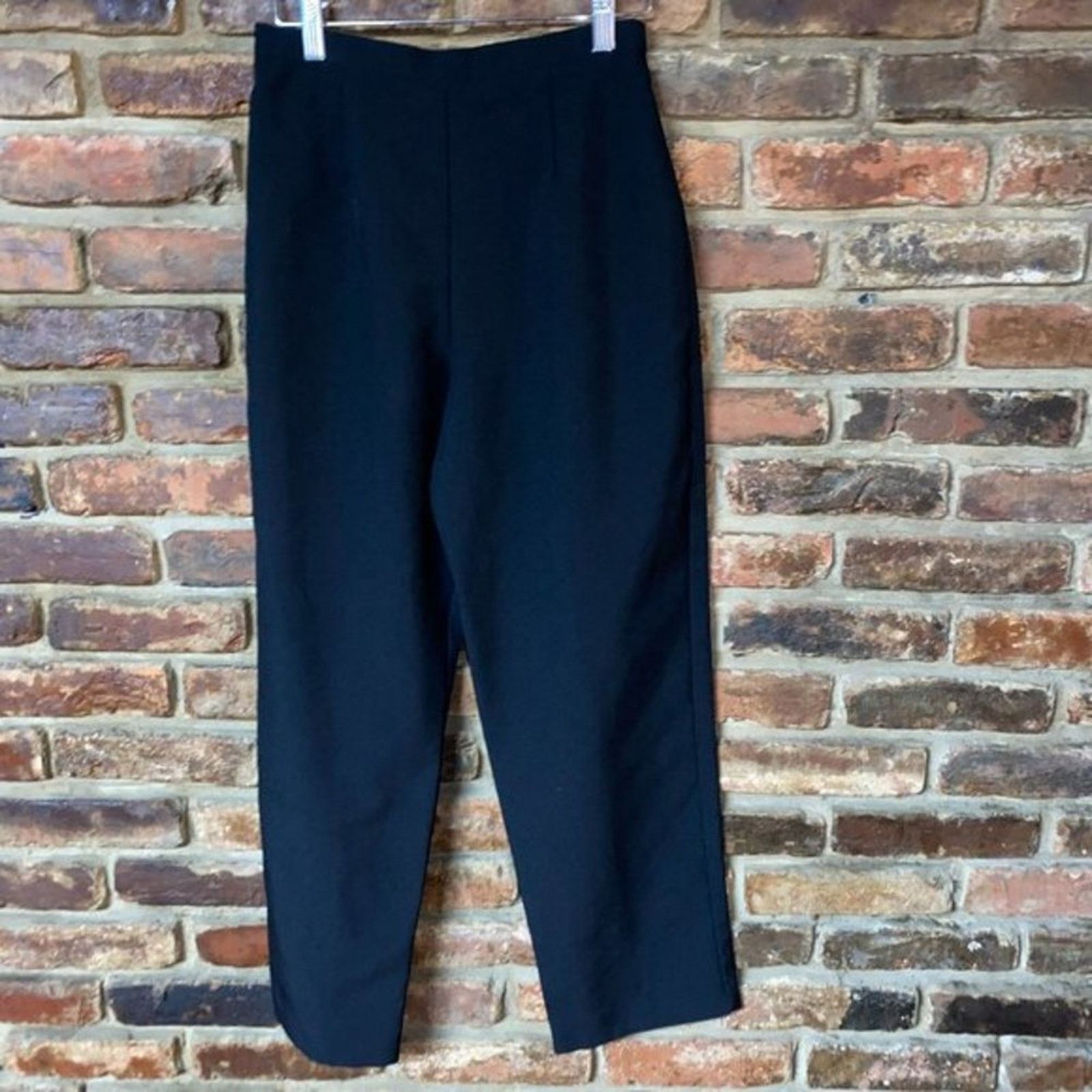 Other Solid Black Straight Leg Dress Pants Chinos Women's Size 6* Size 28" / US 6 / IT 42 - 1 Thumbnail