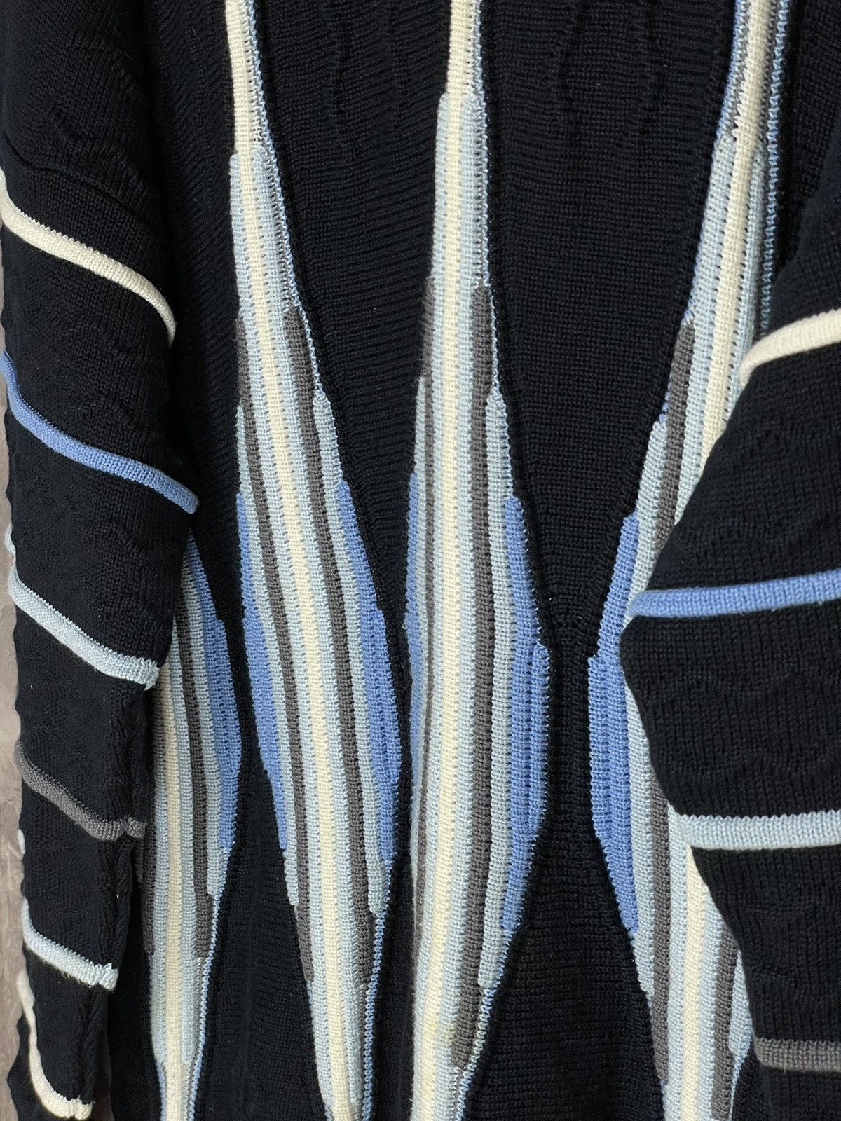 Vintage Vintage Coogi Style Multicolour Embroidered Knit Sweater Size US L / EU 52-54 / 3 - 8 Thumbnail