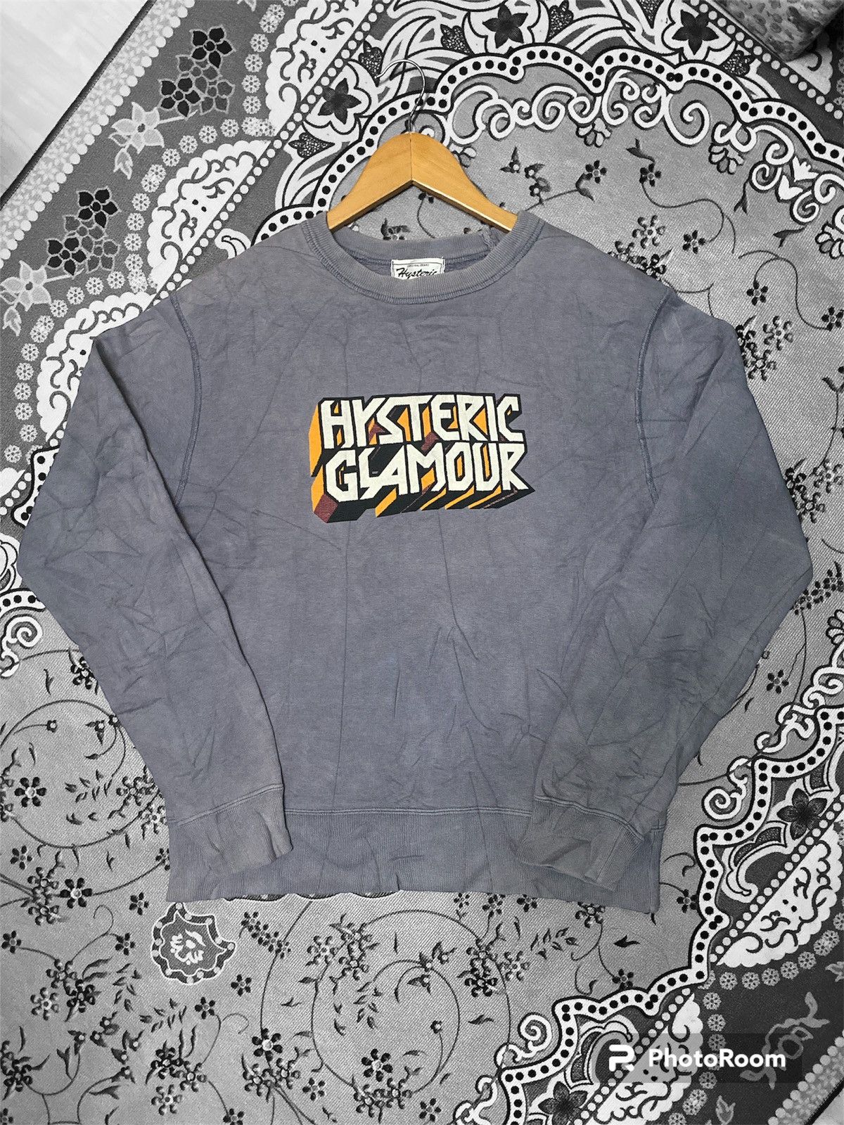 Hysteric Glamour × If Six Was Nine × Japanese Brand ‼️RARE‼️HYSTERIC GLAMOUR SPELLOUT VINTAGE SWEATSHIRT 🔥 Size US M / EU 48-50 / 2 - 1 Thumbnail