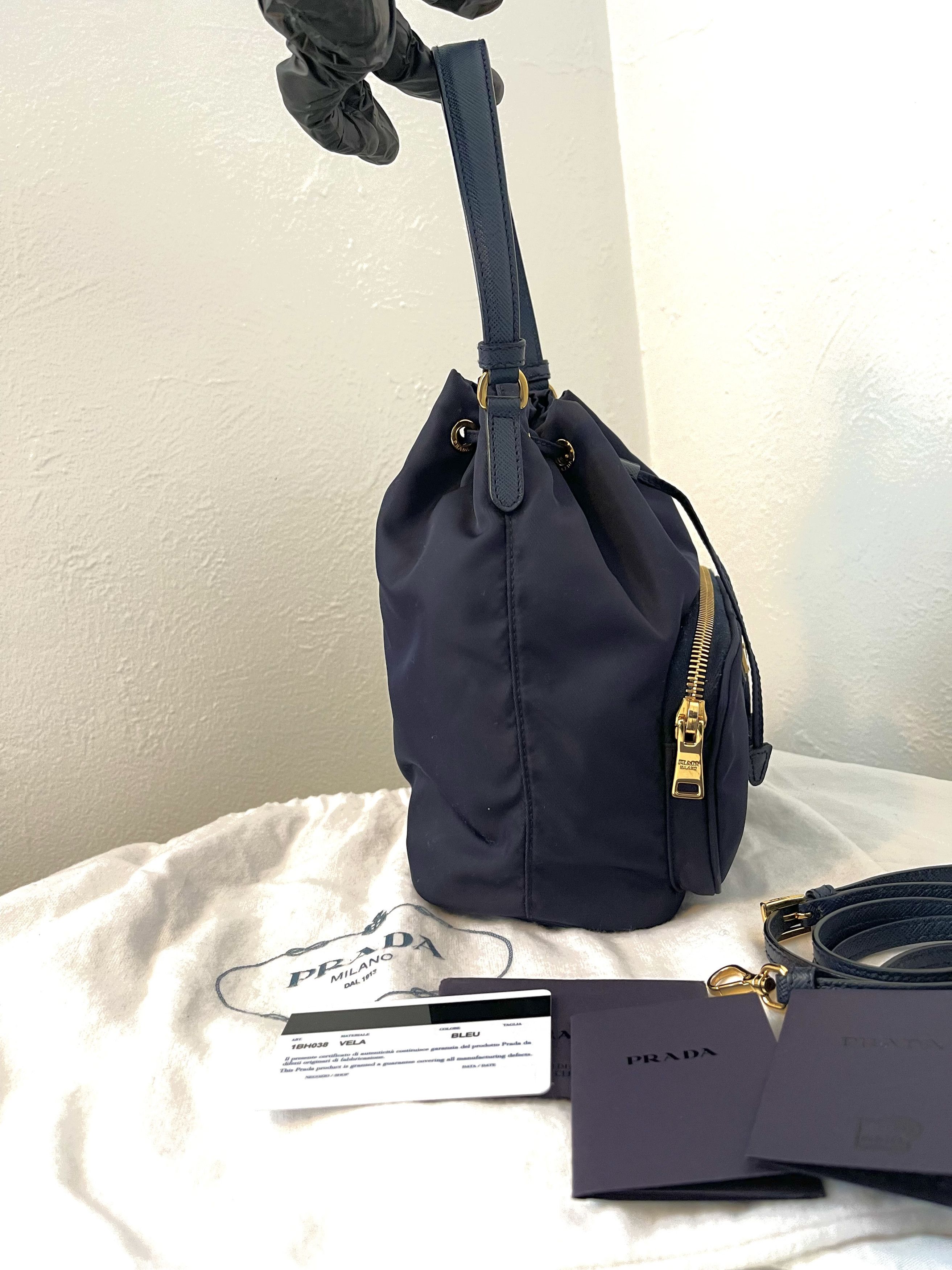 Prada duet re-nylon bucket bag Size ONE SIZE - 9 Thumbnail