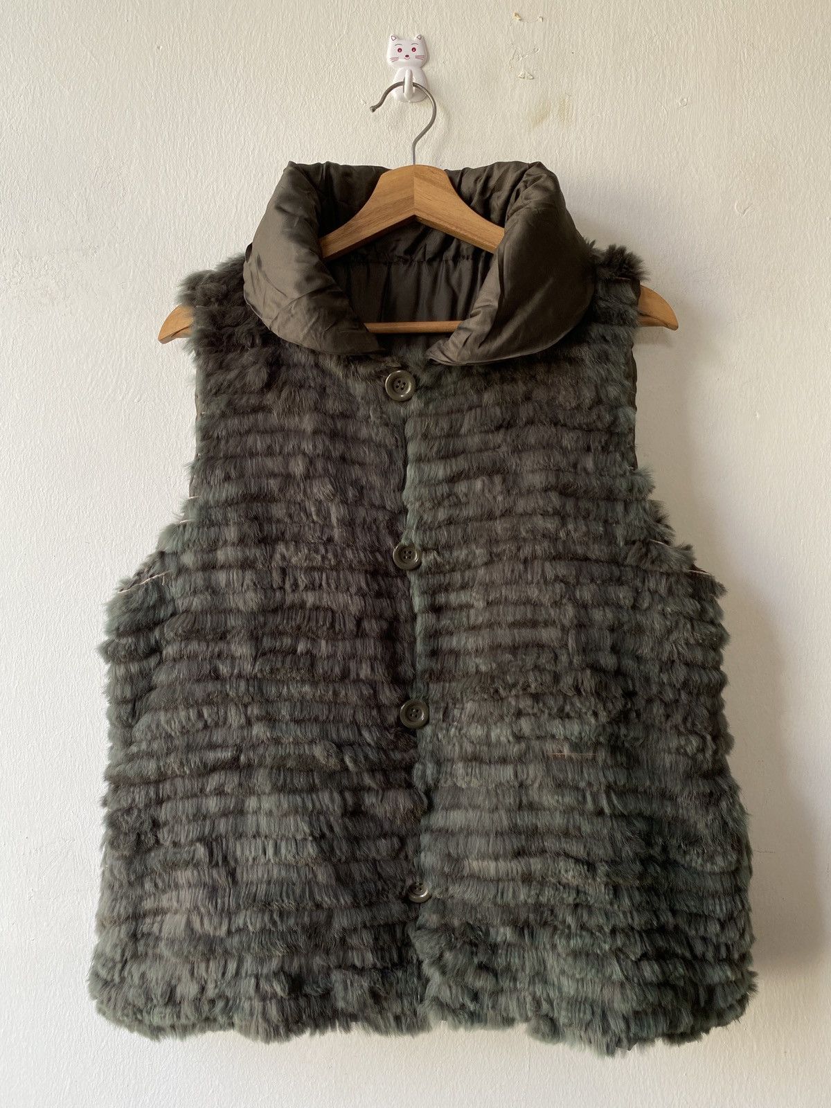 If Six Was Nine × Japanese Brand Japanese Brand Reversible Mink Fur Vests Size US L / EU 52-54 / 3 - 7 Thumbnail
