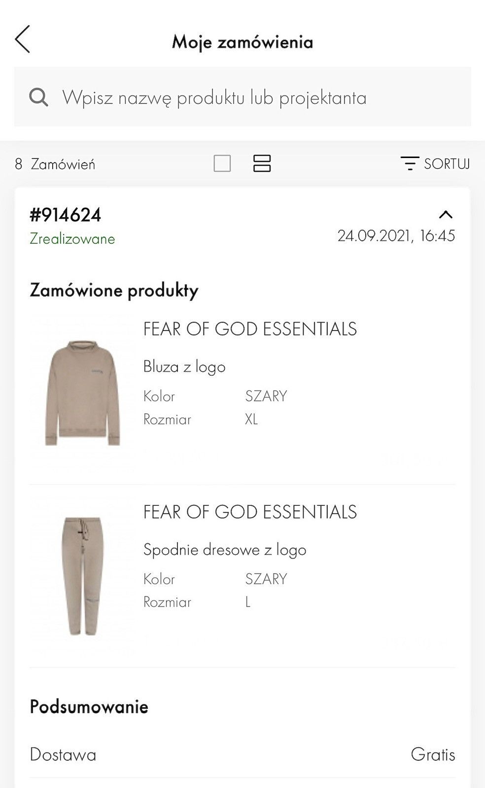 Fear of God crewneck FOG OF GOD ESSENTIALS Taupe Mock Neck Sweatshirt Size US XL / EU 56 / 4 - 4 Thumbnail
