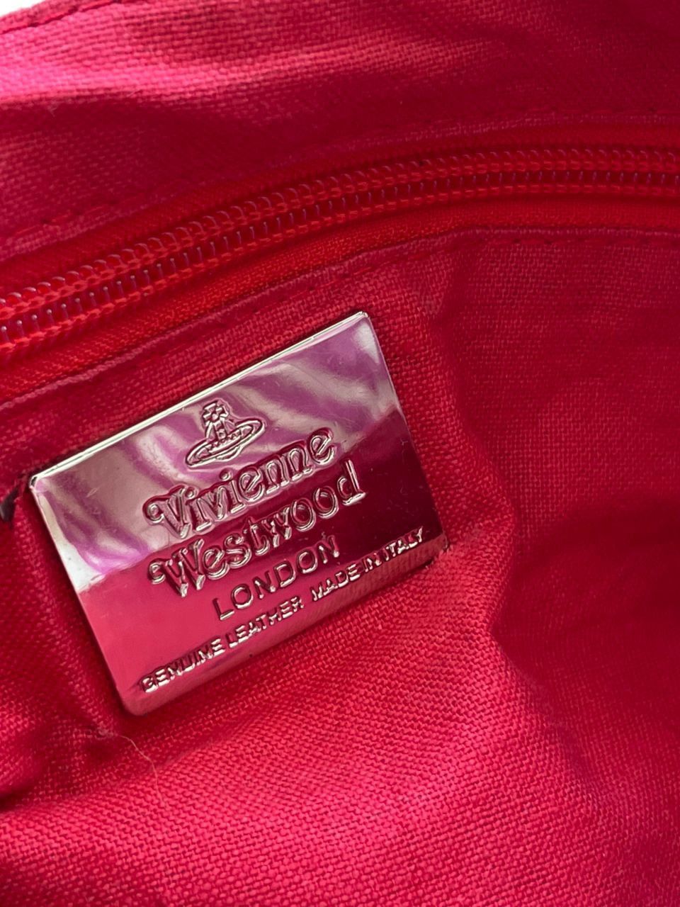 Designer × Vivienne Westwood Vivienne Westwood Marina Check Pattern Auve Tote Bag Size ONE SIZE - 14 Thumbnail