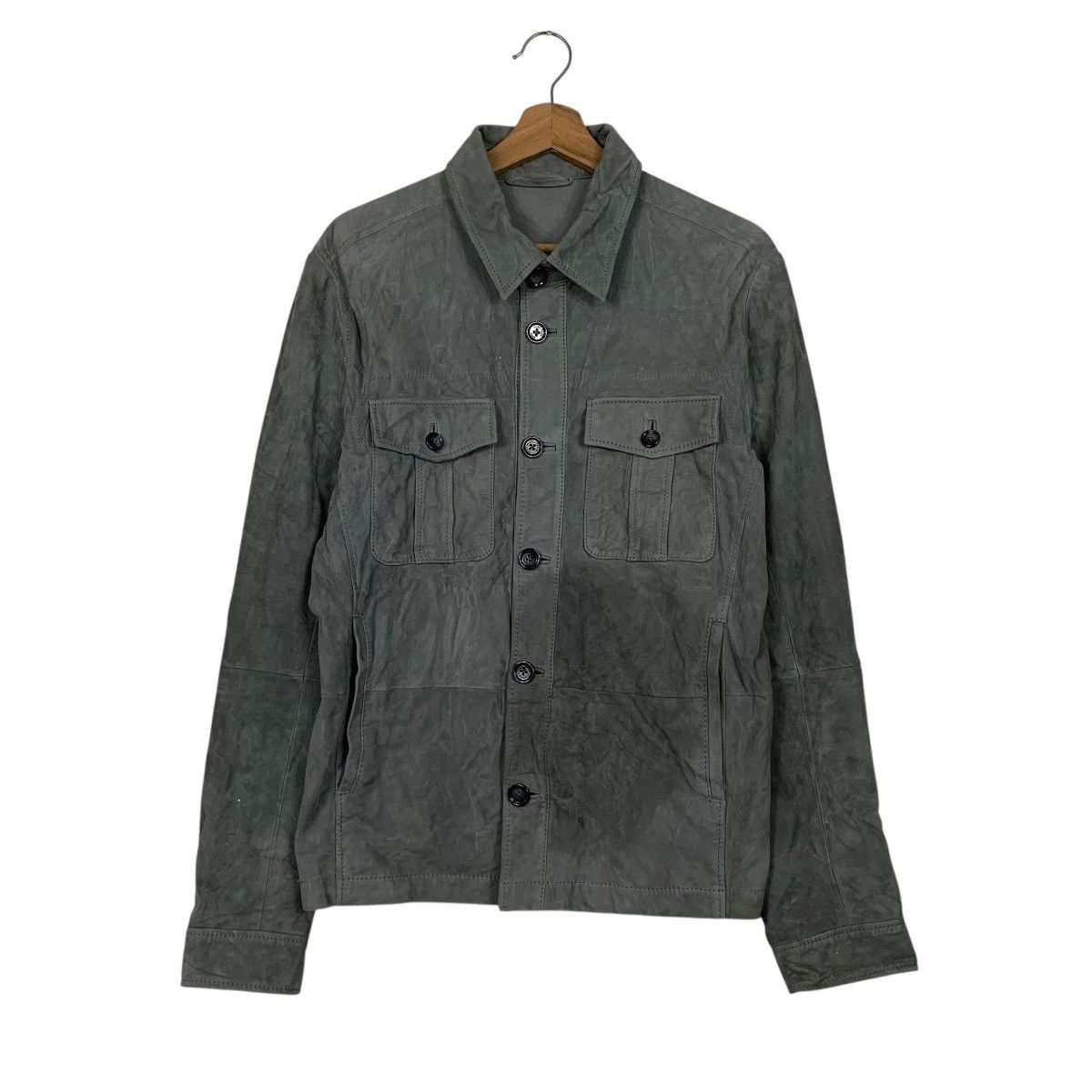 Hugo Boss Hugo Boss Suede Jacket Size US M / EU 48-50 / 2 - 1 Thumbnail