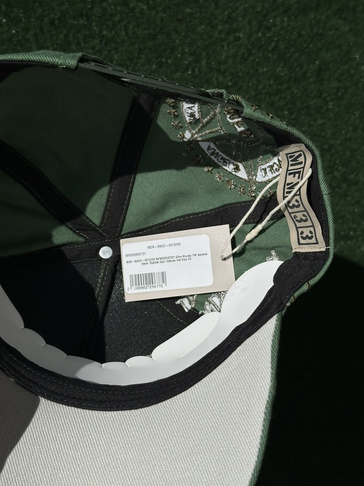 murd333r.fm NWT MURD333R.FM GREEN SPECIAL OPS BASEBALL CAP SIZE OS Size ONE SIZE - 5 Thumbnail