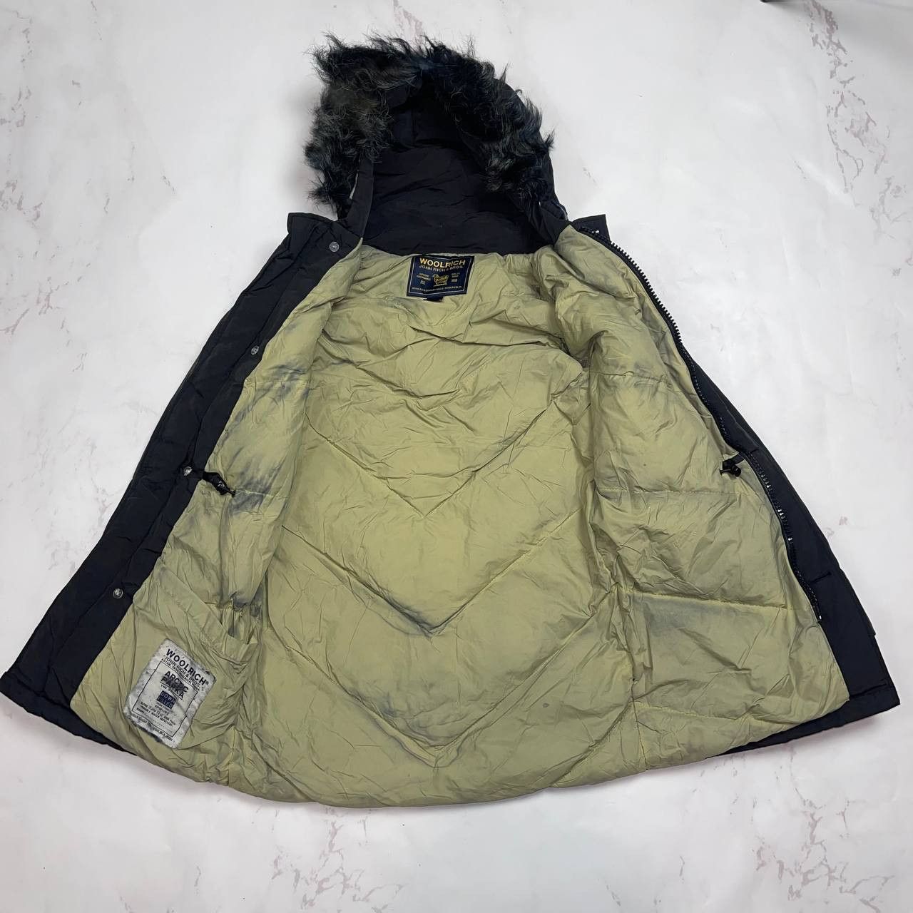 Woolrich Woolen Mills Woolrich Black Arctic Parka Size XS Size US XS / EU 42 / 0 - 6 Thumbnail
