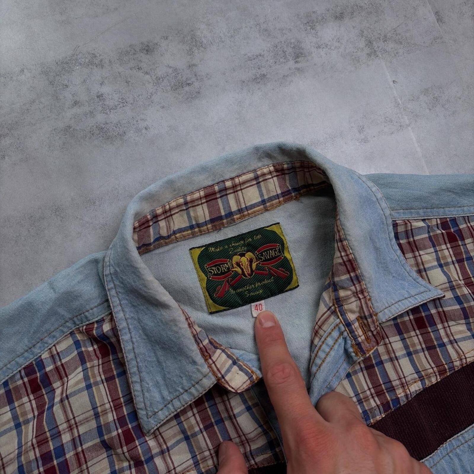 Other Vintage Storm Savage Corduroy Western Button Up Shirt Size US M / EU 48-50 / 2 - 4 Thumbnail