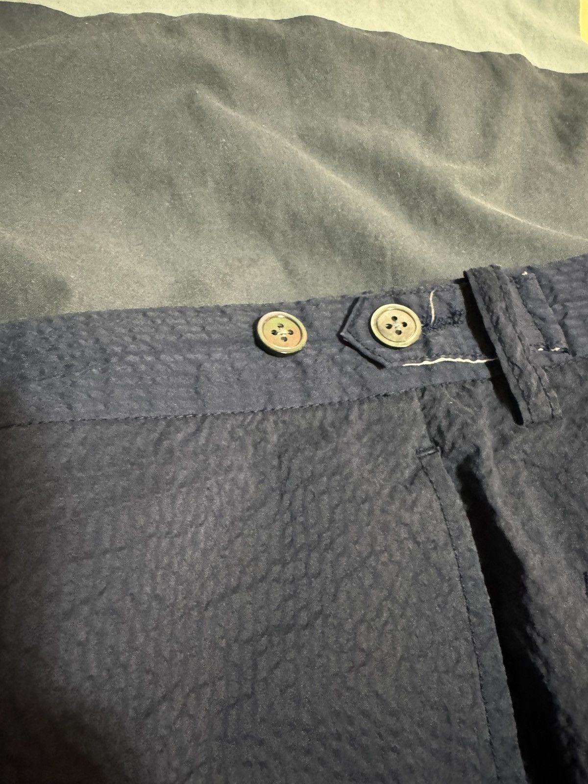 Beams Plus Beans Plus Blue/Navy Seersucker Pants (22S-BP240) Size US 31 - 7 Thumbnail