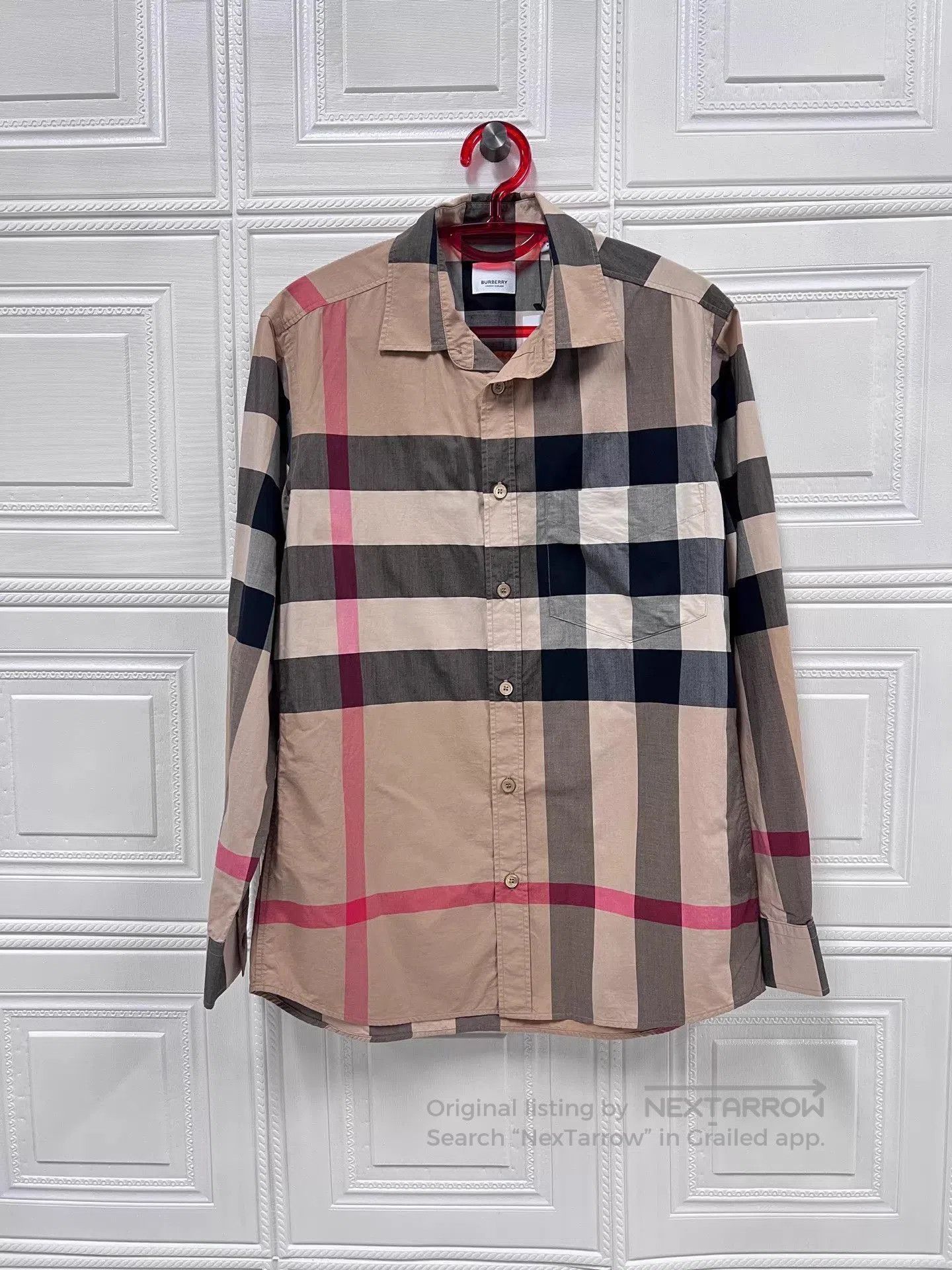 Burberry Multi Plaid Long Sleeve Button. Size US S / EU 44-46 / 1 - 1 Thumbnail