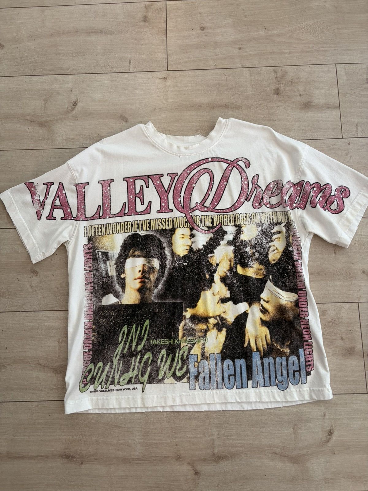 Vale Forever White Fallen Bling Tee