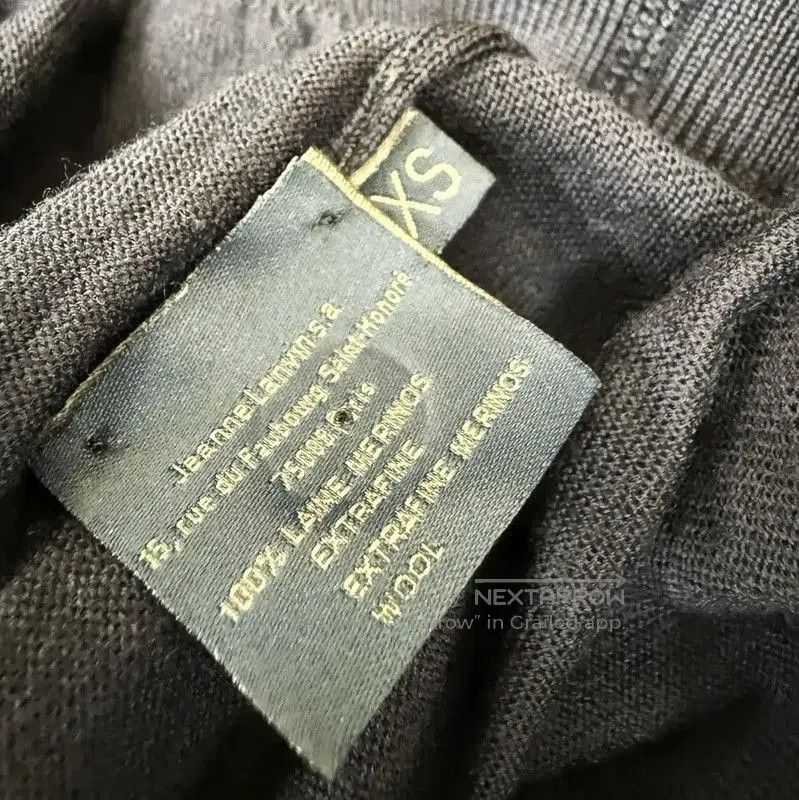 Lanvin Lanvin Black Wool Long Sleeve Pullover Sweater . Size US XS / EU 42 / 0 - 6 Thumbnail