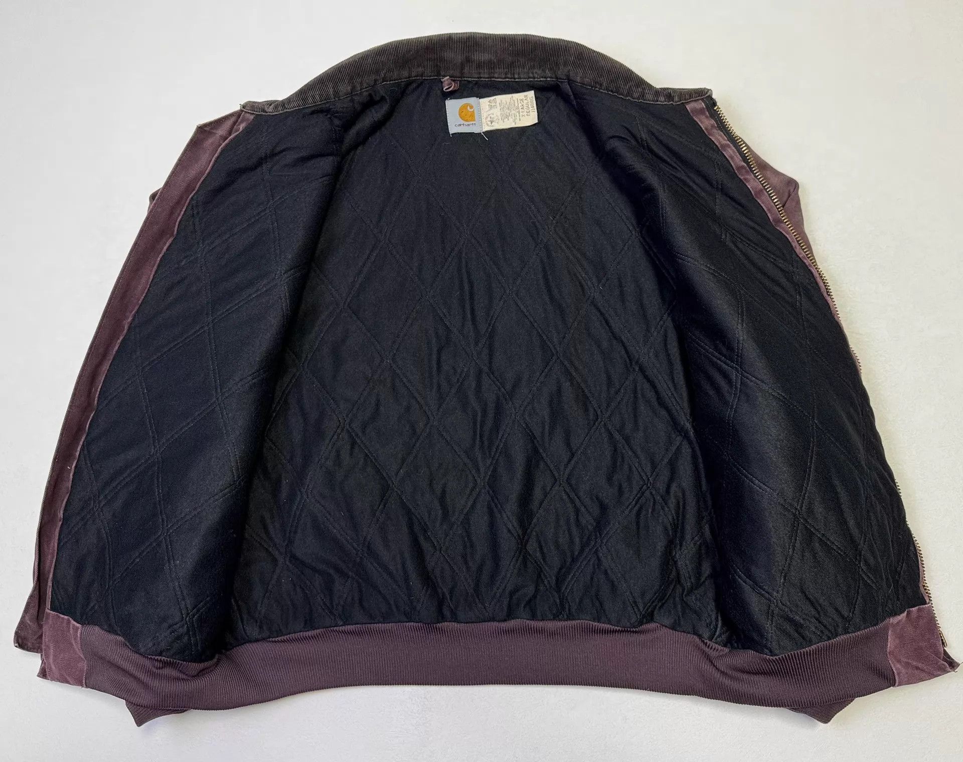 Carhartt Vintage Carhartt J14 Santa Fe Burgundy XL Jacket Size US XL / EU 56 / 4 - 4 Thumbnail