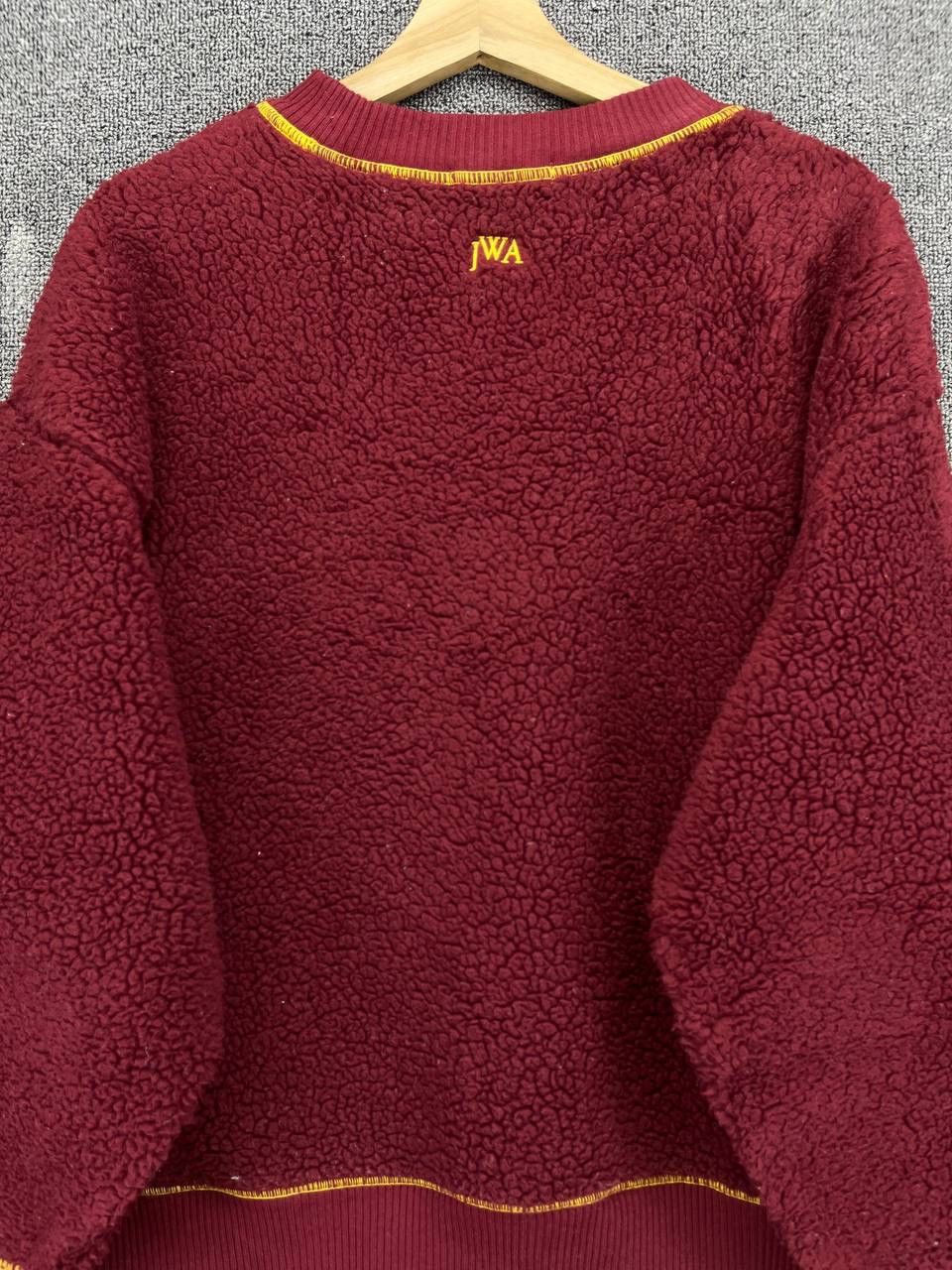 JW Anderson J.W.Anderson X Uniqlo Deep Pile Fleece Red Sweatshirt Size L / US 10 / IT 46 - 9 Thumbnail