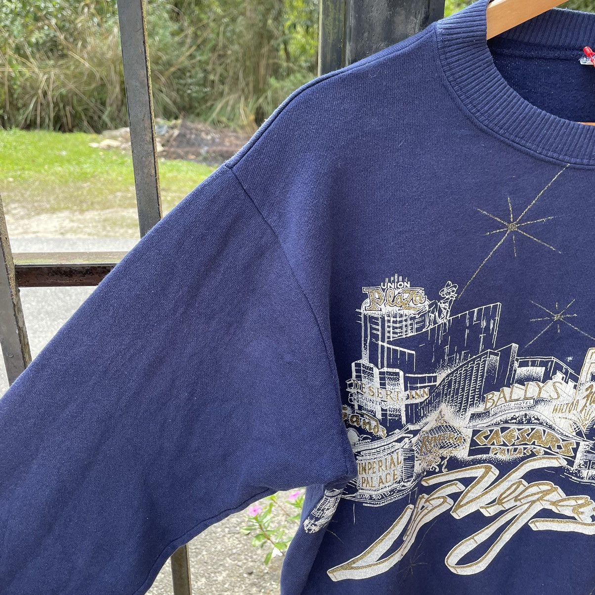 🔥Vintage Las Vegas Casino City Overprint Sweatshirts