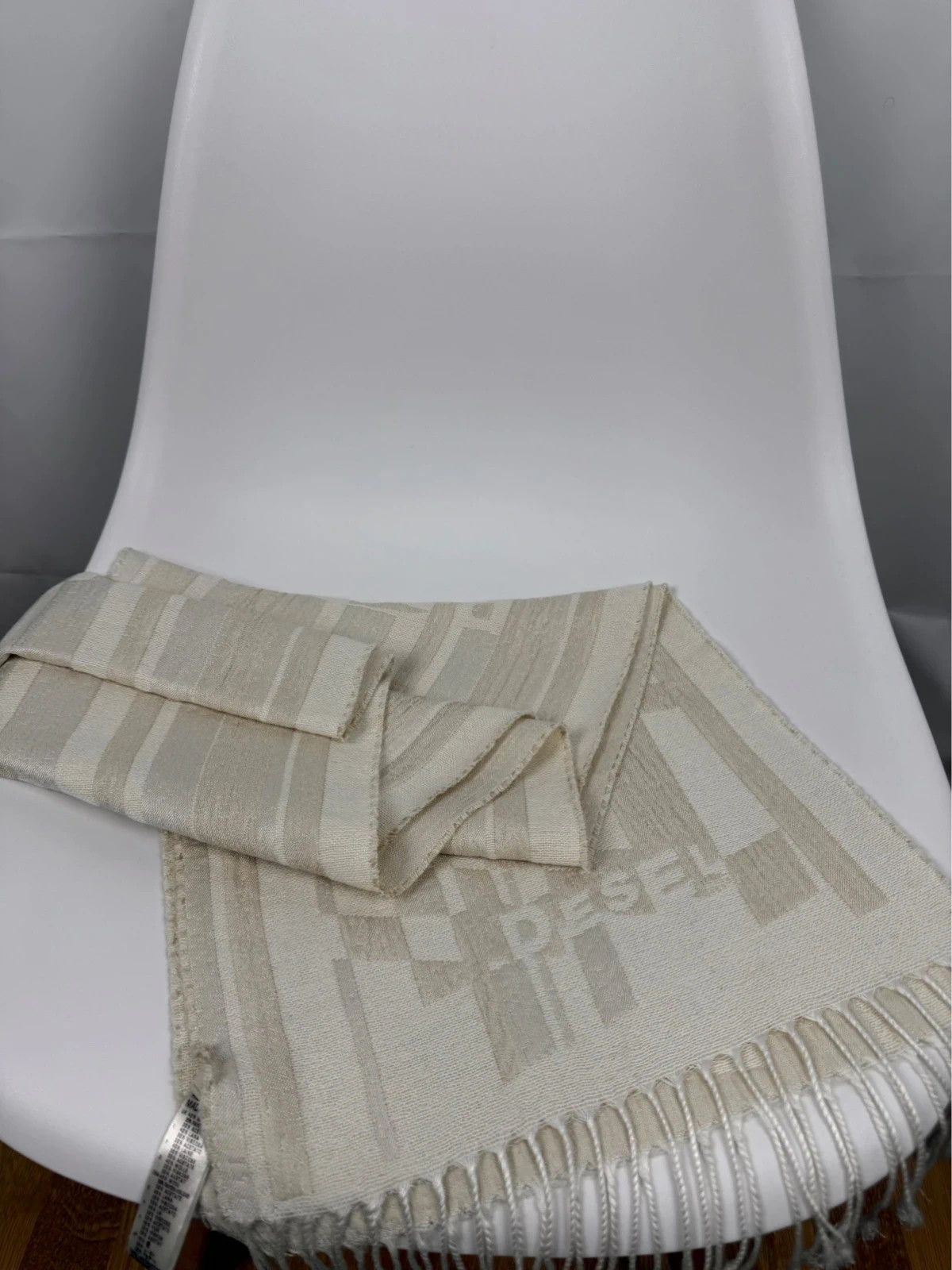 Diesel Diesel Printed Structure Shawl Scarf Wool Viscose Size ONE SIZE - 1 Thumbnail